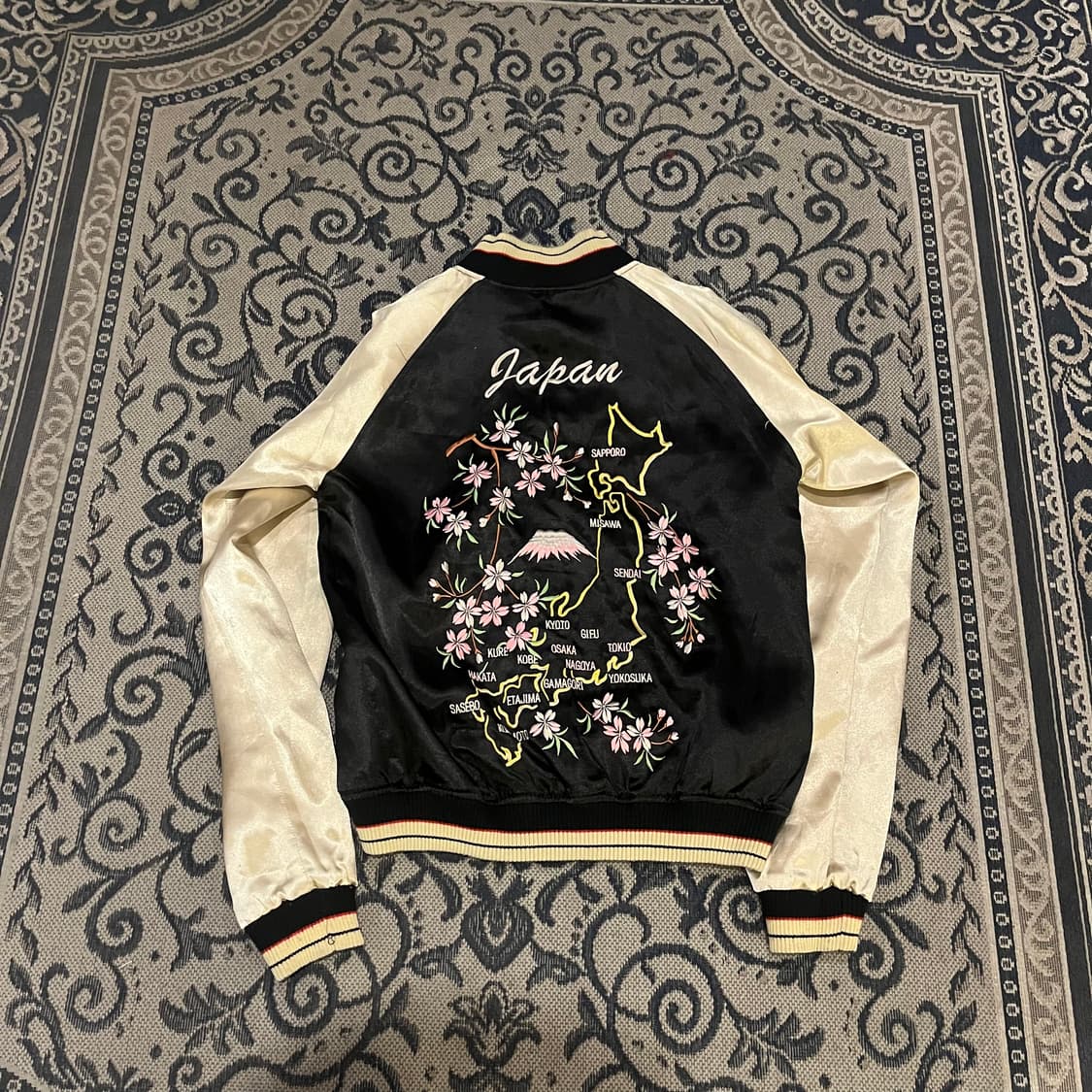 빈티지 리버서블 스카쟌 자켓/W2541 상품이미지6