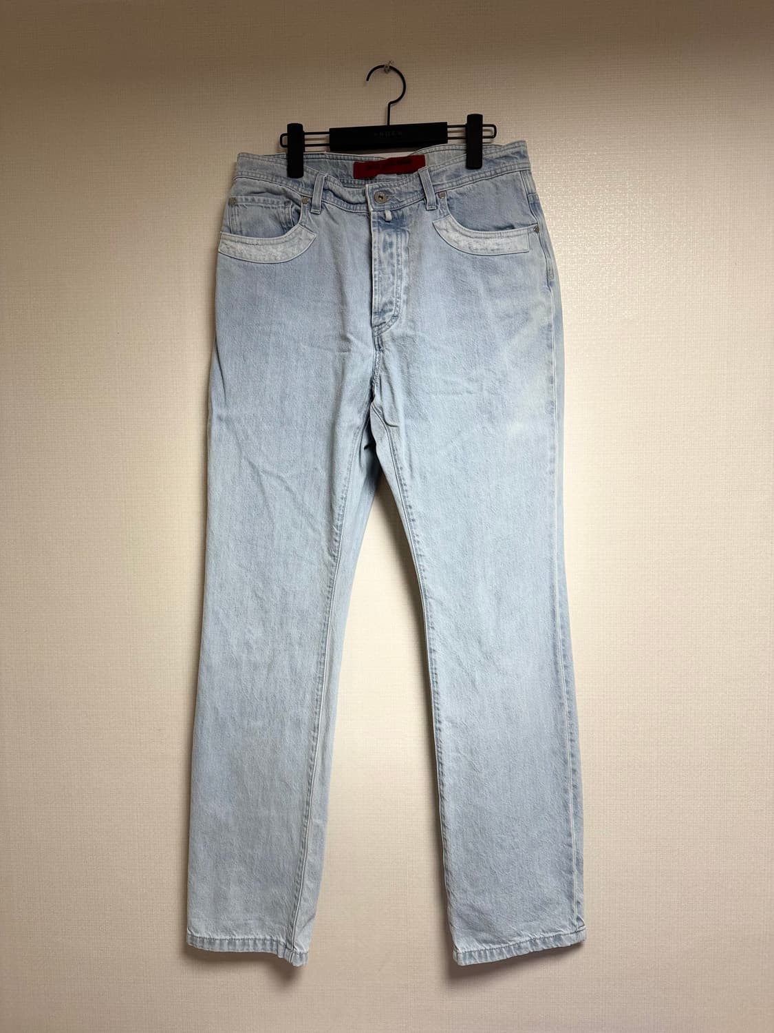 032c 데님 패치워크 진 W34 상품이미지1