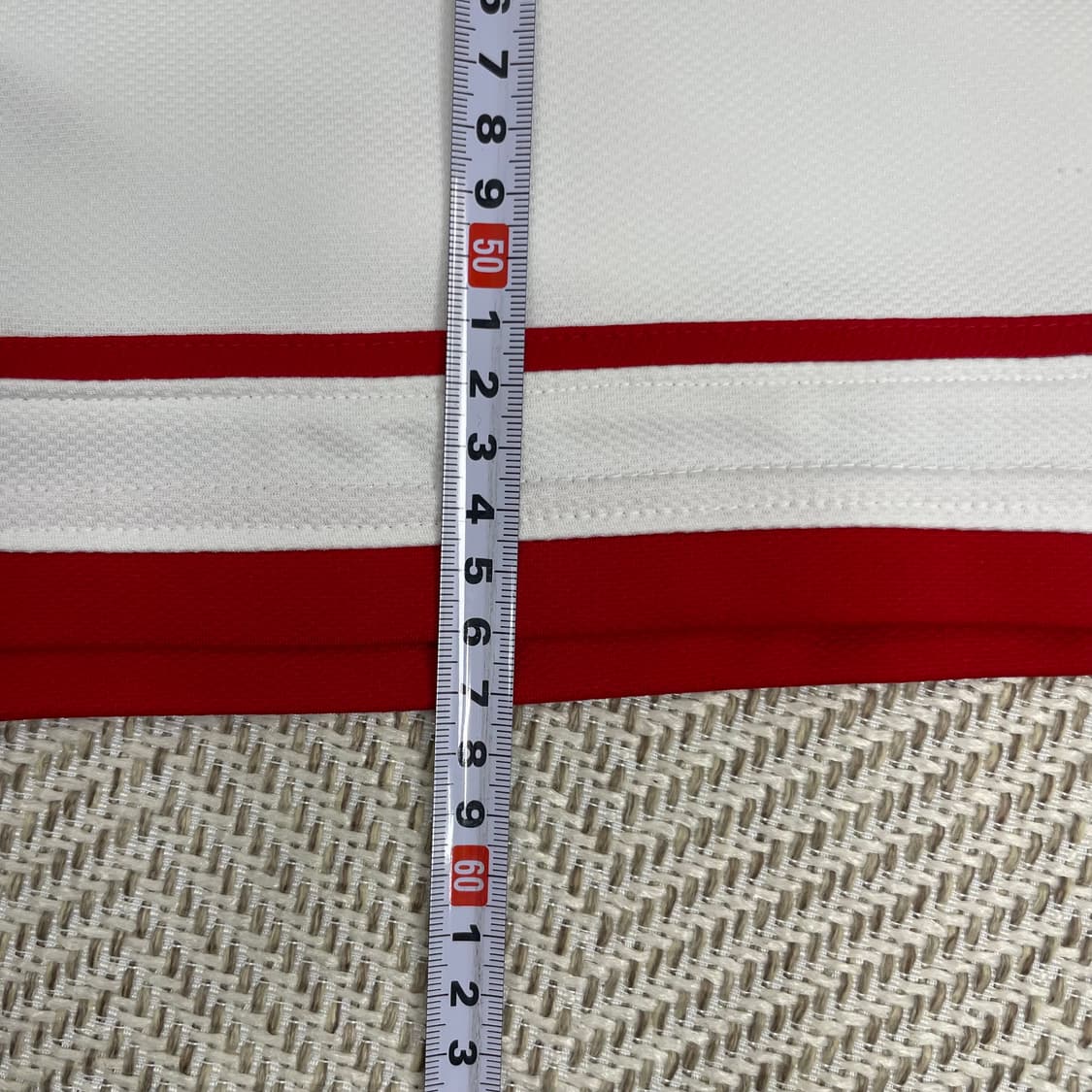 나이키 드라이핏 농구 유니폼  XL 105 화이트 레드 상품이미지8