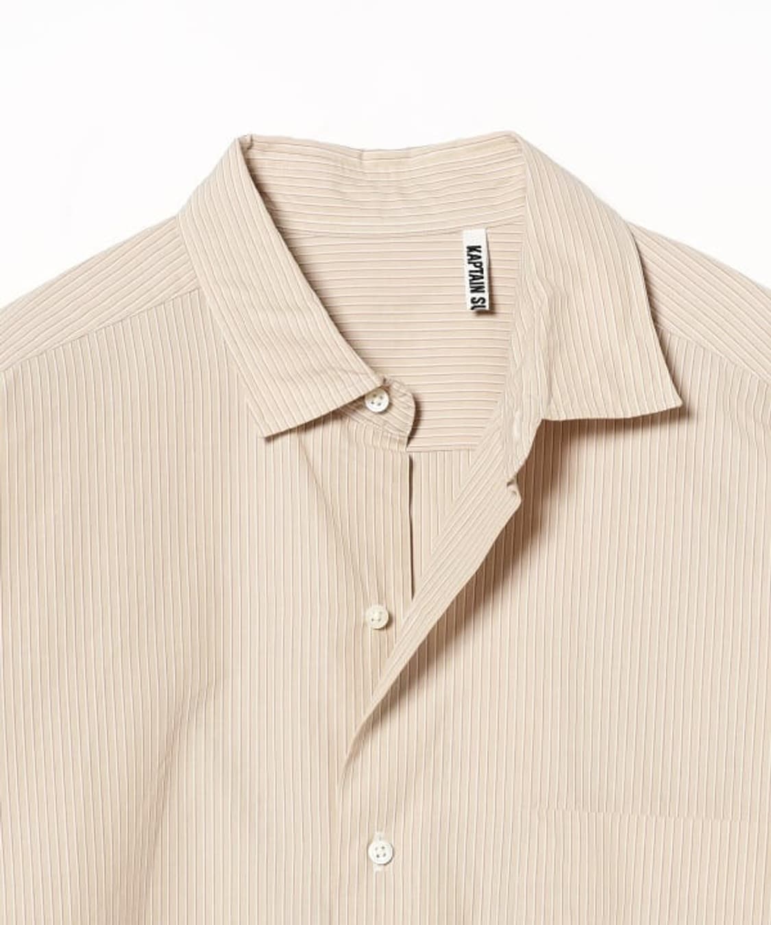 캡틴선샤인 Cotton Semi Shirt - yellow 2 상품이미지2