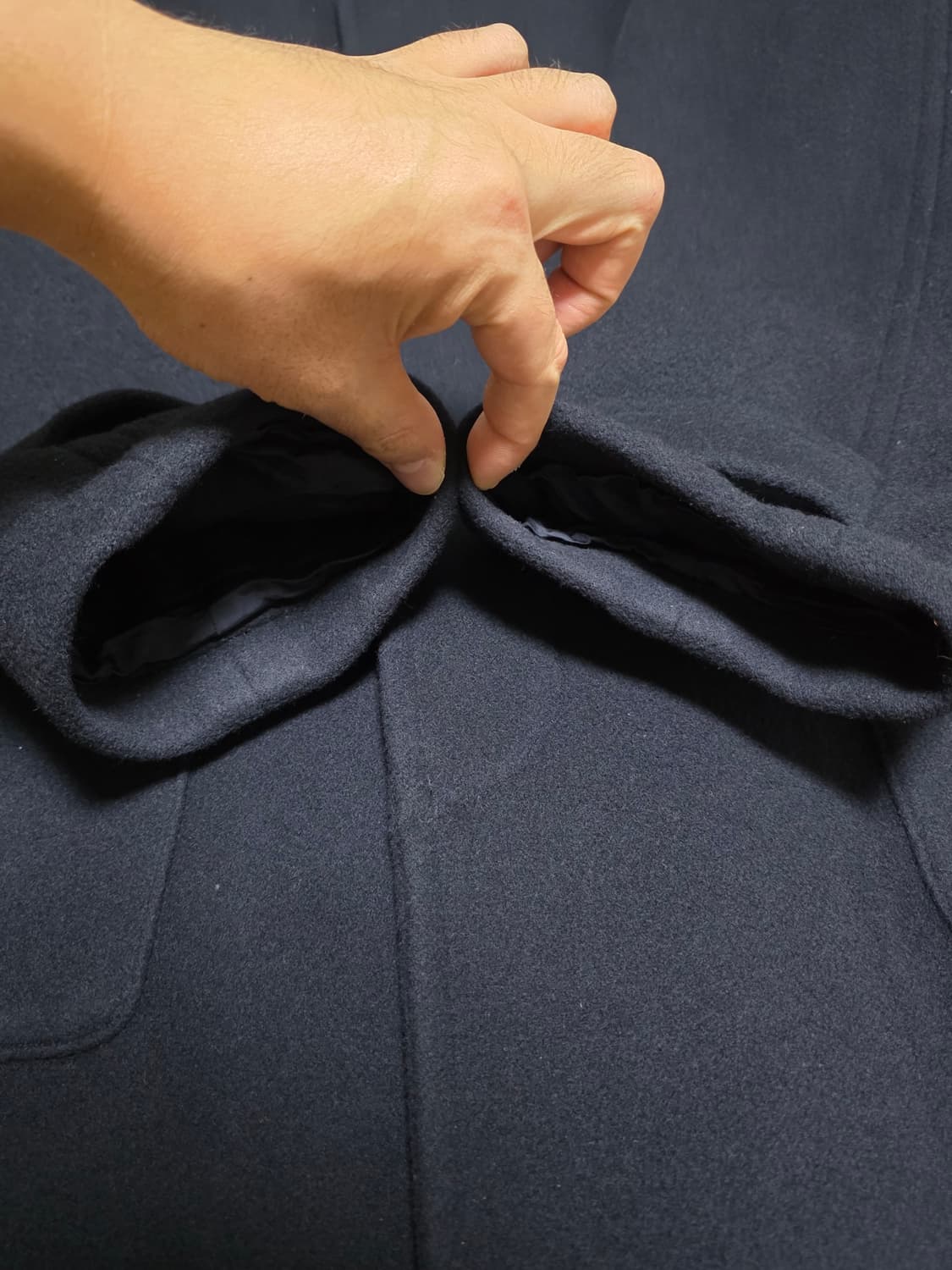 44size택포140만)24fw캡틴선샤인 트래블러 코트 네이비 상품이미지6