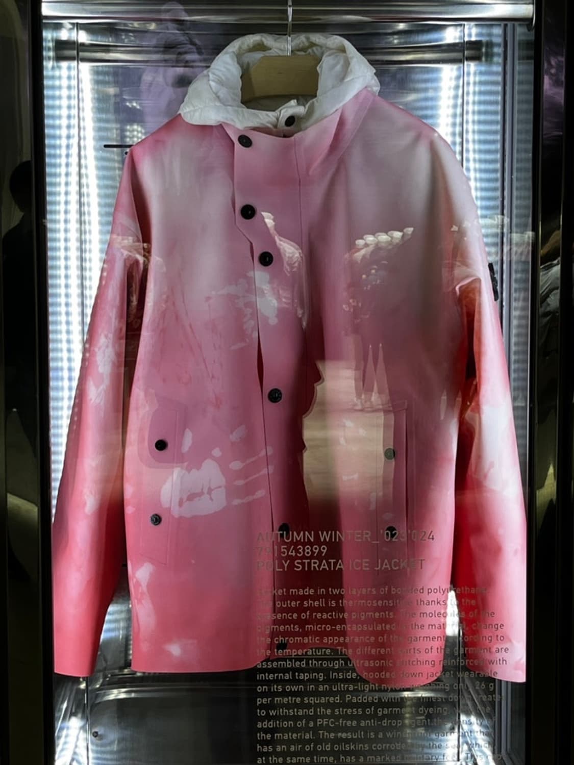 (극 매물) 스톤 스트라타 아이스 자켓 스투코 - 23FW (  XL ) 상품이미지2