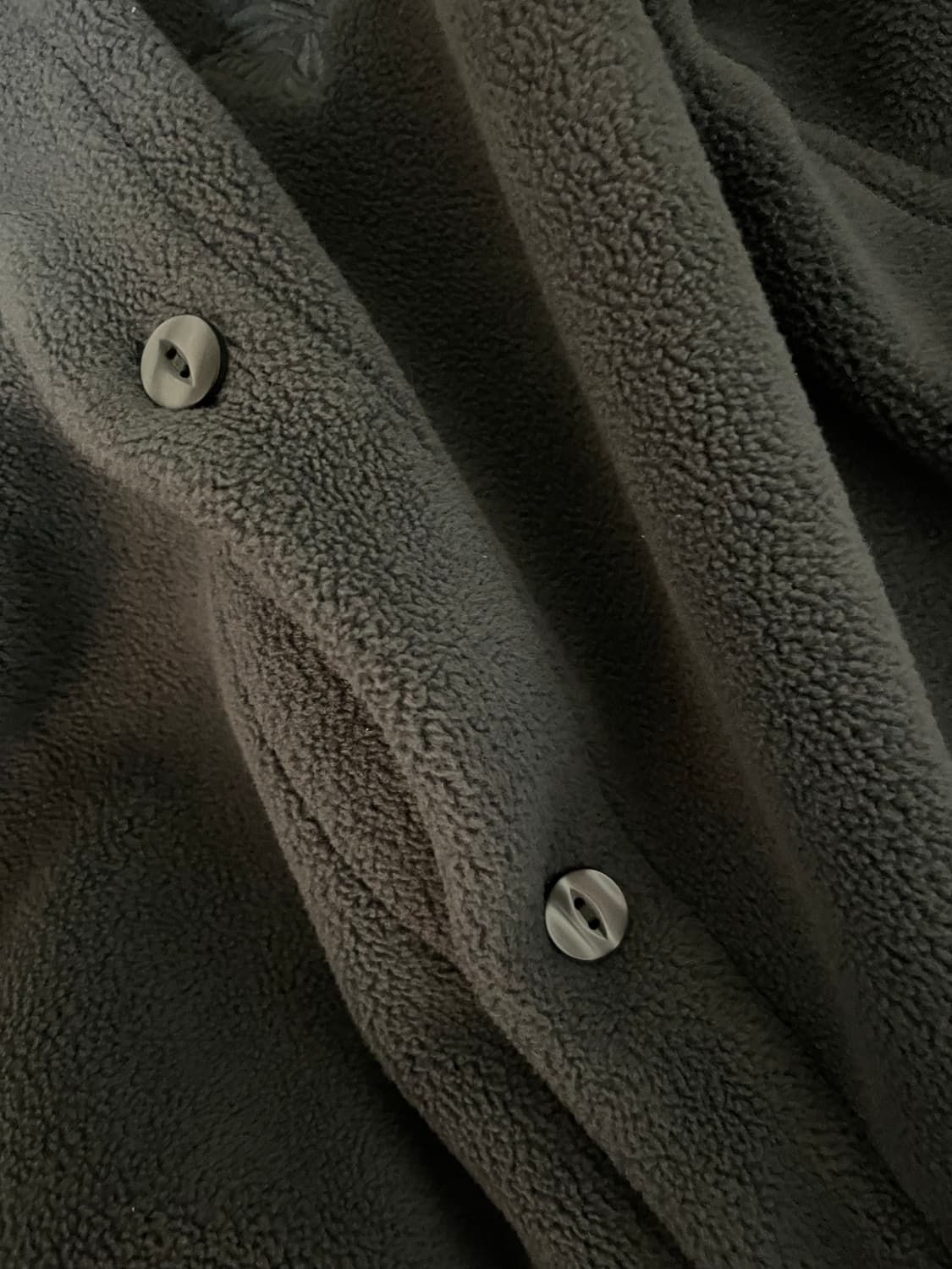 유니클로 니들스 플리스 가디건 다크 그레이 M 상품이미지4