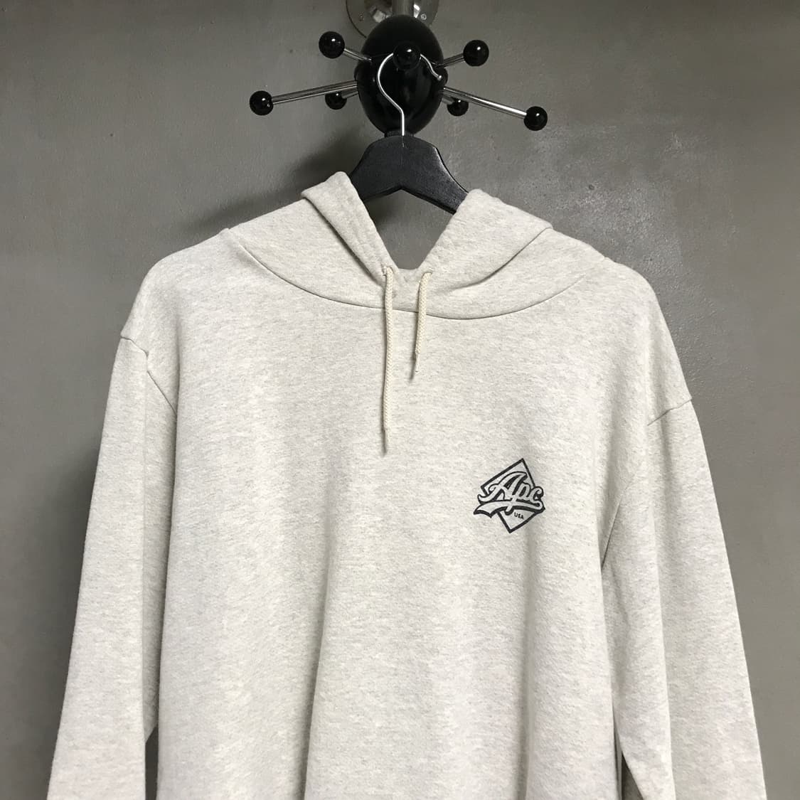 APC 아페쎄 후드티 그레이 L 상품이미지2