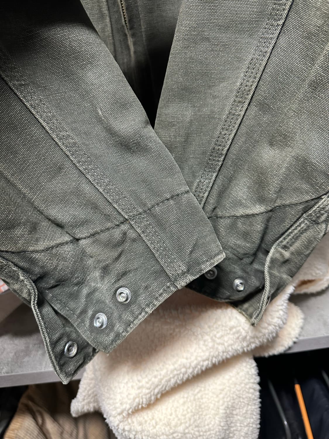 칼하트 디트로이트 자켓 J97 MOS(모스그린) 상품이미지3