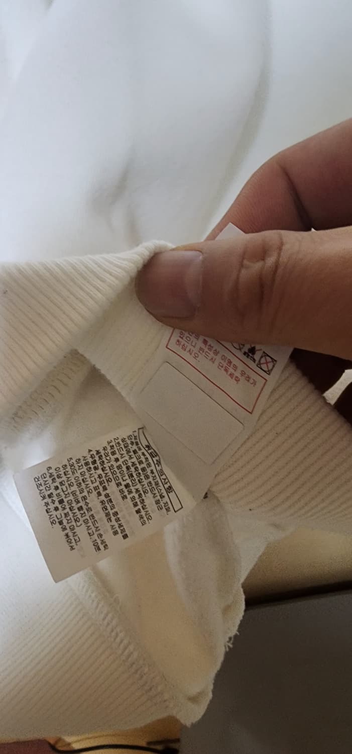 디스커버리 기모 맨투맨티셔츠110 정품 상태굿 상품이미지8