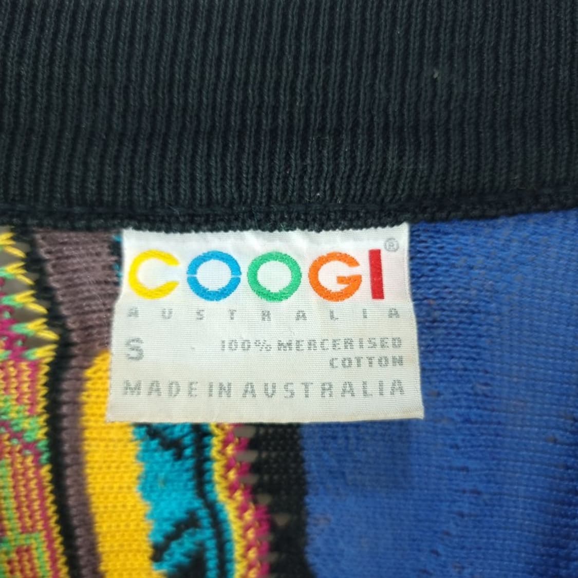 [쿠지] 에스닉 패턴 3D 케이블 빈티지 니트 가디건 P01419 상품이미지6