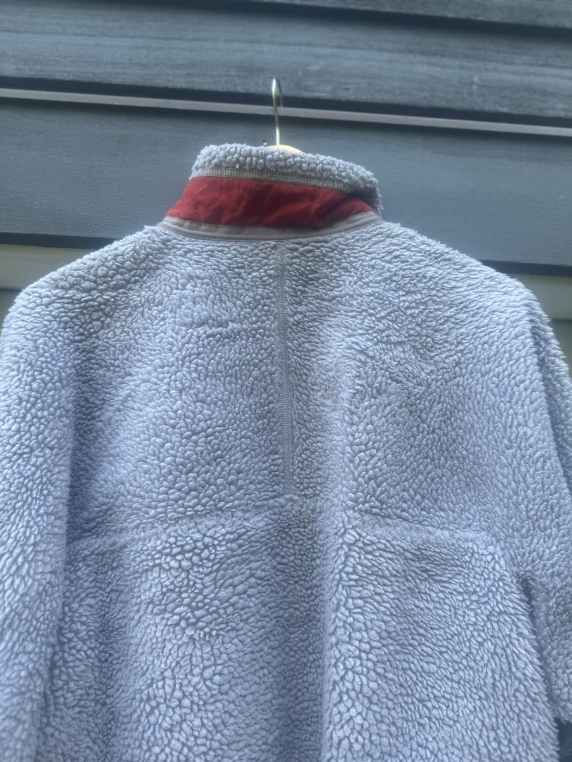 파타고니아 클래식 레트로-X 플리스 자켓 니켈/레드 상품이미지5