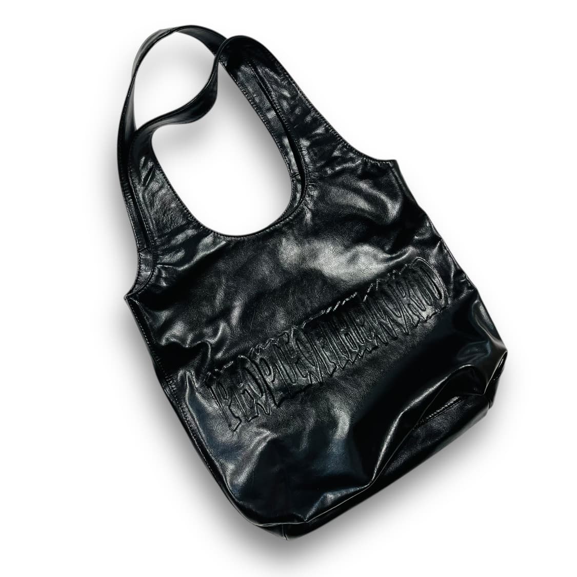 피플오브더월드 락시크 시그니처 로고 레더 숄더백 상품이미지2