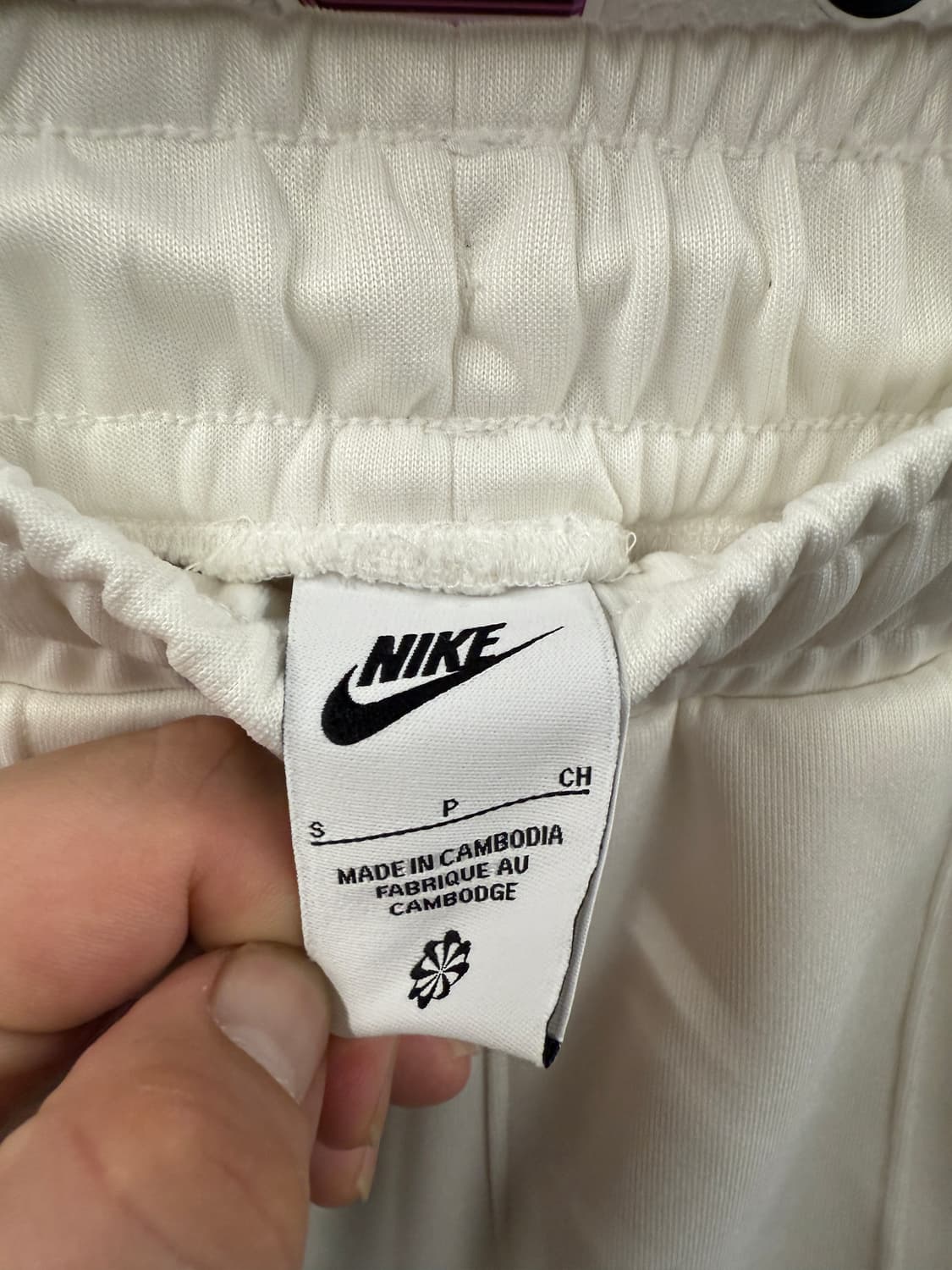 나이키 NSW 스우시 화이트 우먼스 트랙탑 셋업 S 상품이미지10