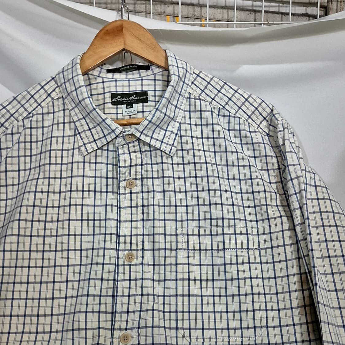 Eddie Bauer 에디바우어 체크 셔츠 상품이미지2