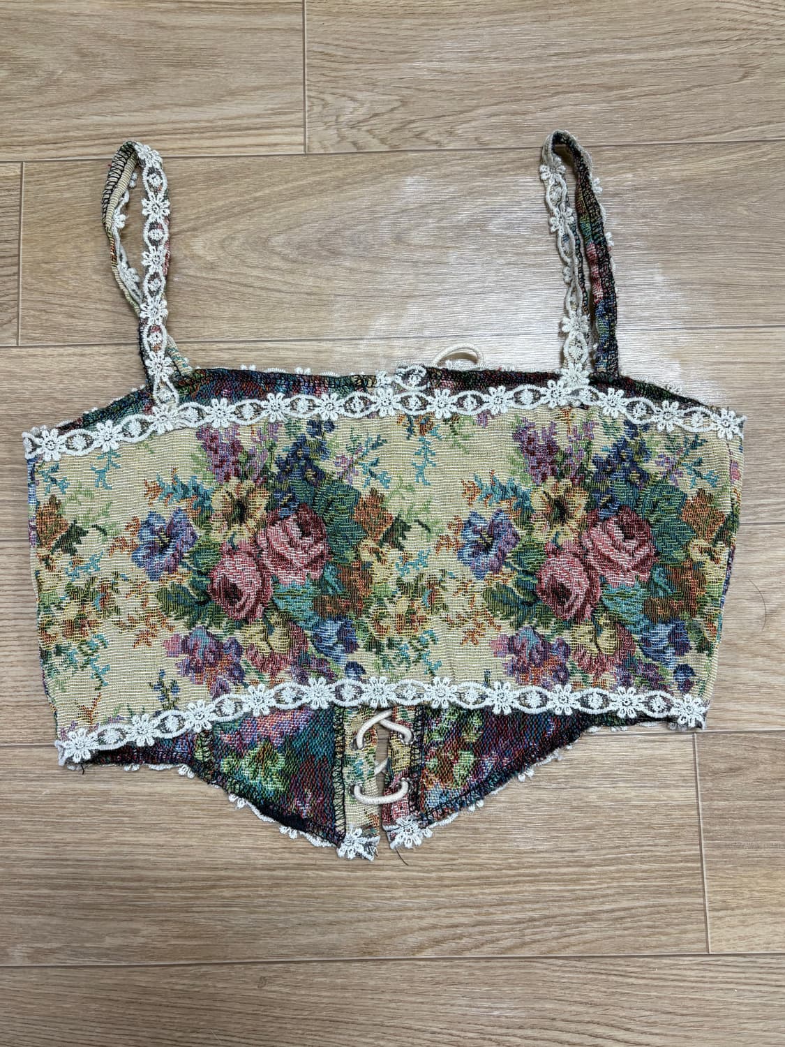 플라워 쟈가드 나시 상품이미지2