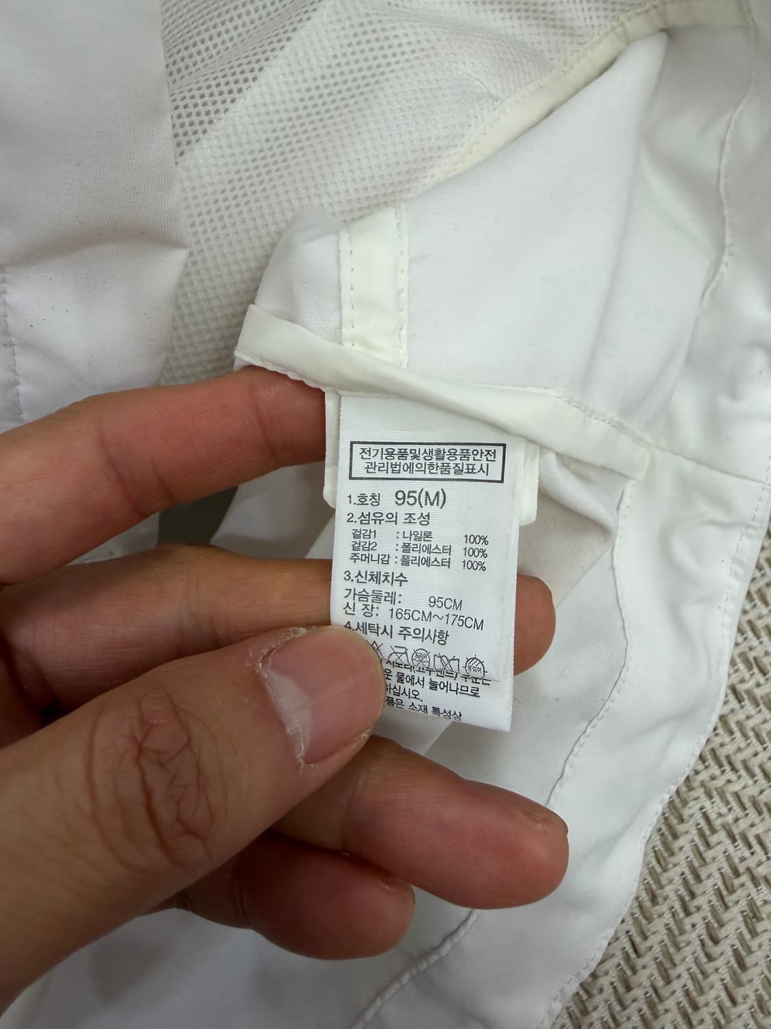 정품) 마이클코어스 블랙 화이트 배색 니트 스커트 S 상품이미지7