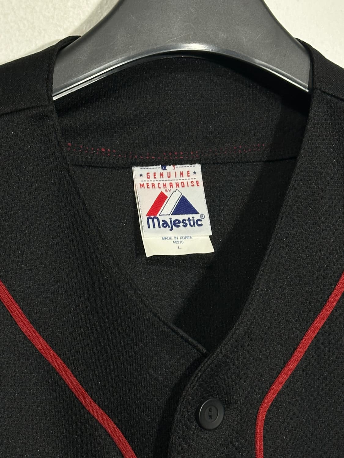 마제스틱 휴스턴 애스트로스 반팔져지 L 상품이미지2