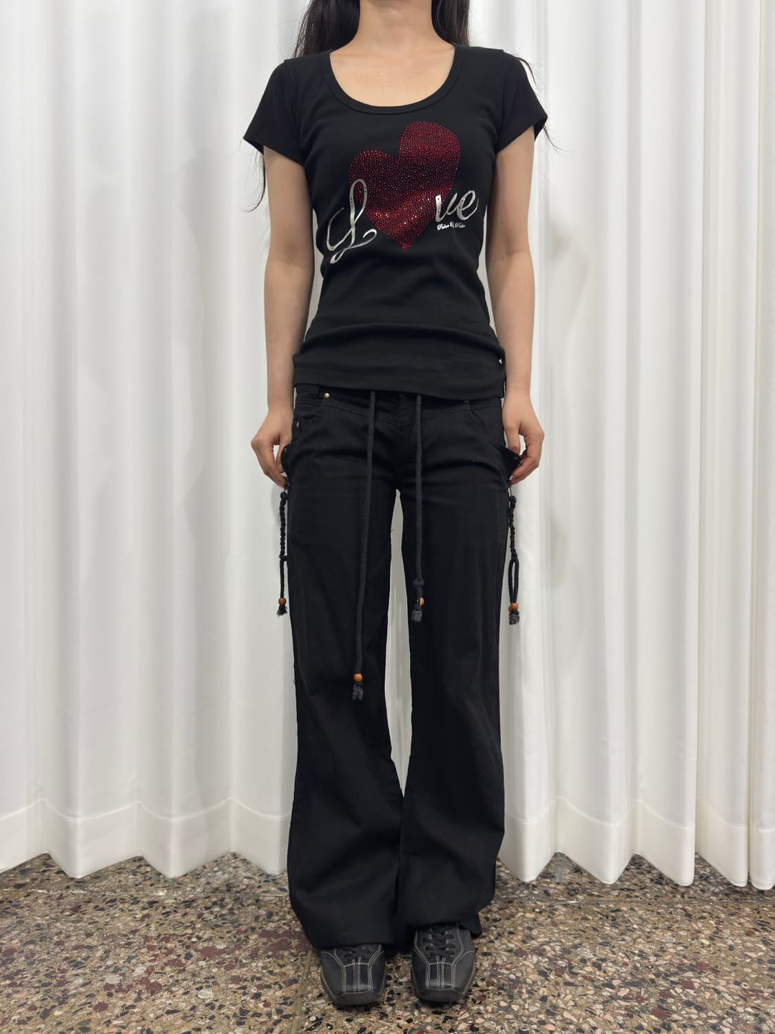 skippers daughter design bootscut pants 상품이미지5