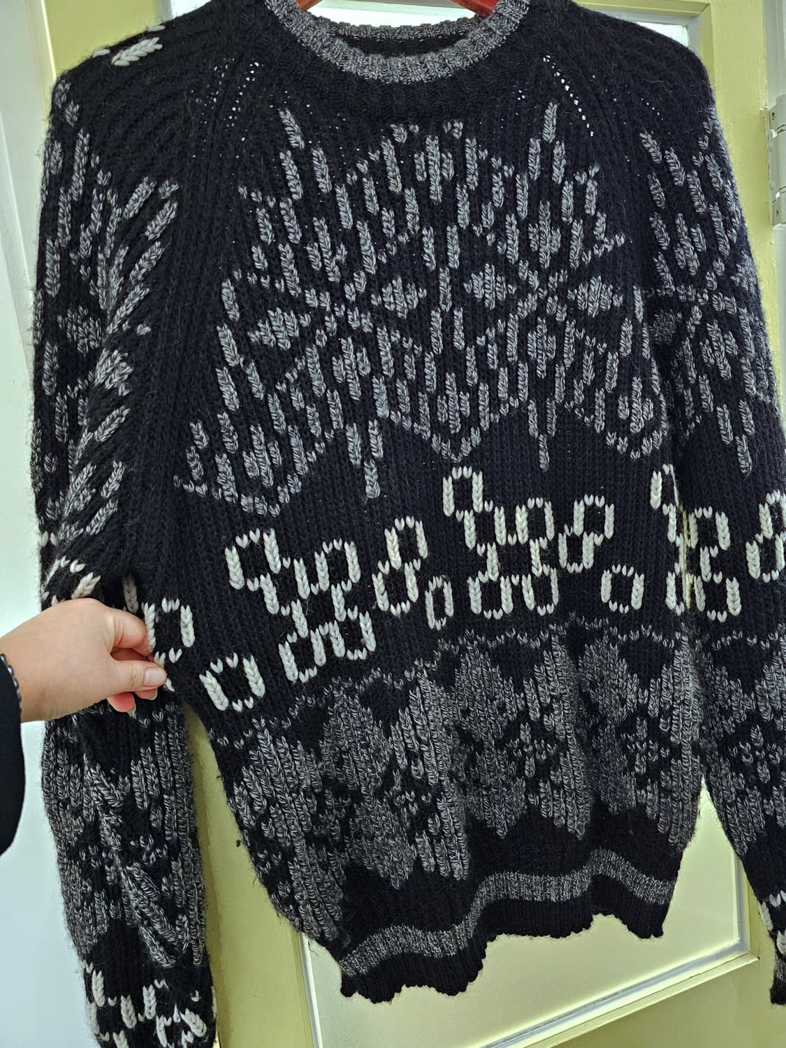 Monsieur Nicole 어글리 울 니트 상품이미지4