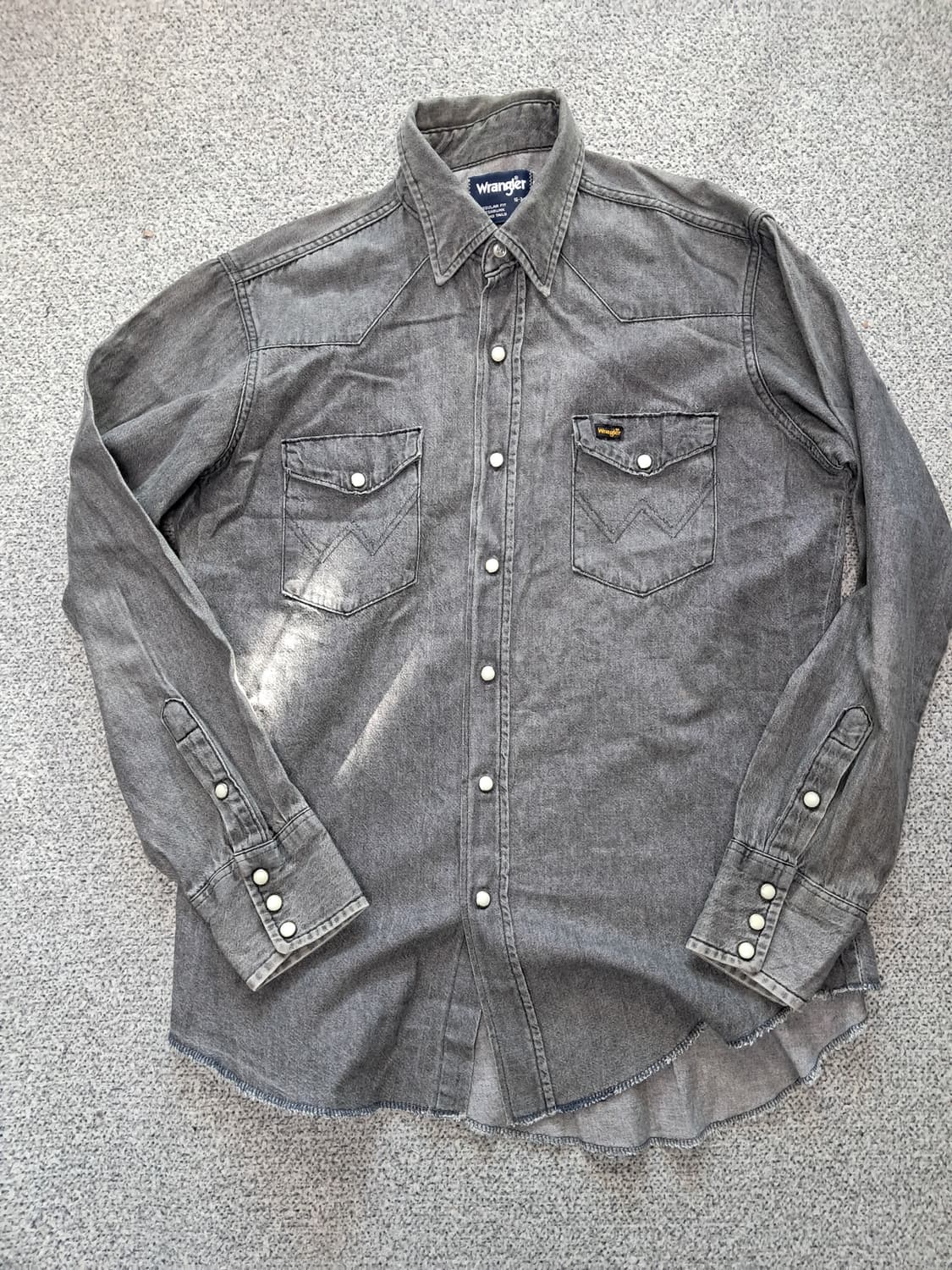 랭글러 웨스턴데님셔츠  상품이미지1