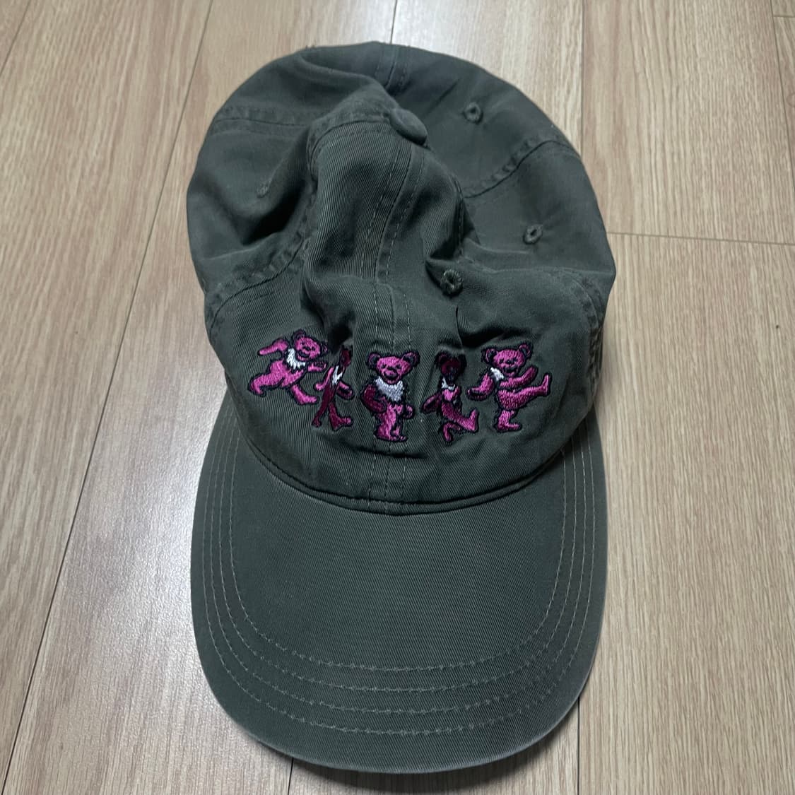 디스이즈네버댓 댄싱베어 볼캡 상품이미지1