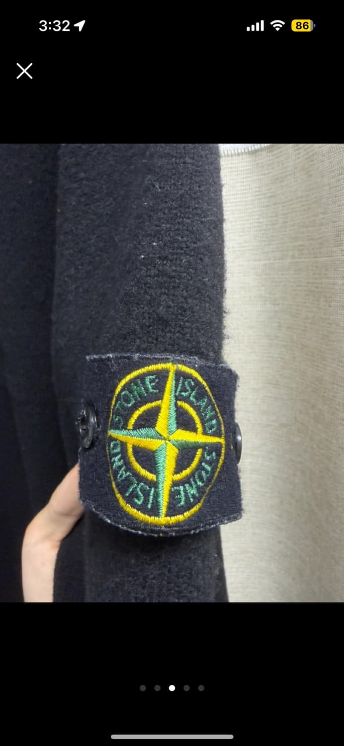 스톤아일랜드 블랙 니트 상품이미지2