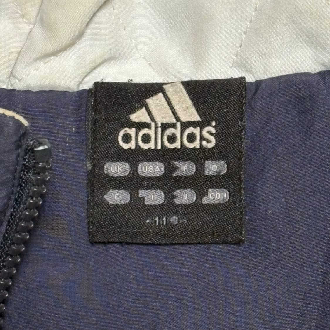 110 아디다스 올드스쿨 누빔 점퍼 상품이미지4