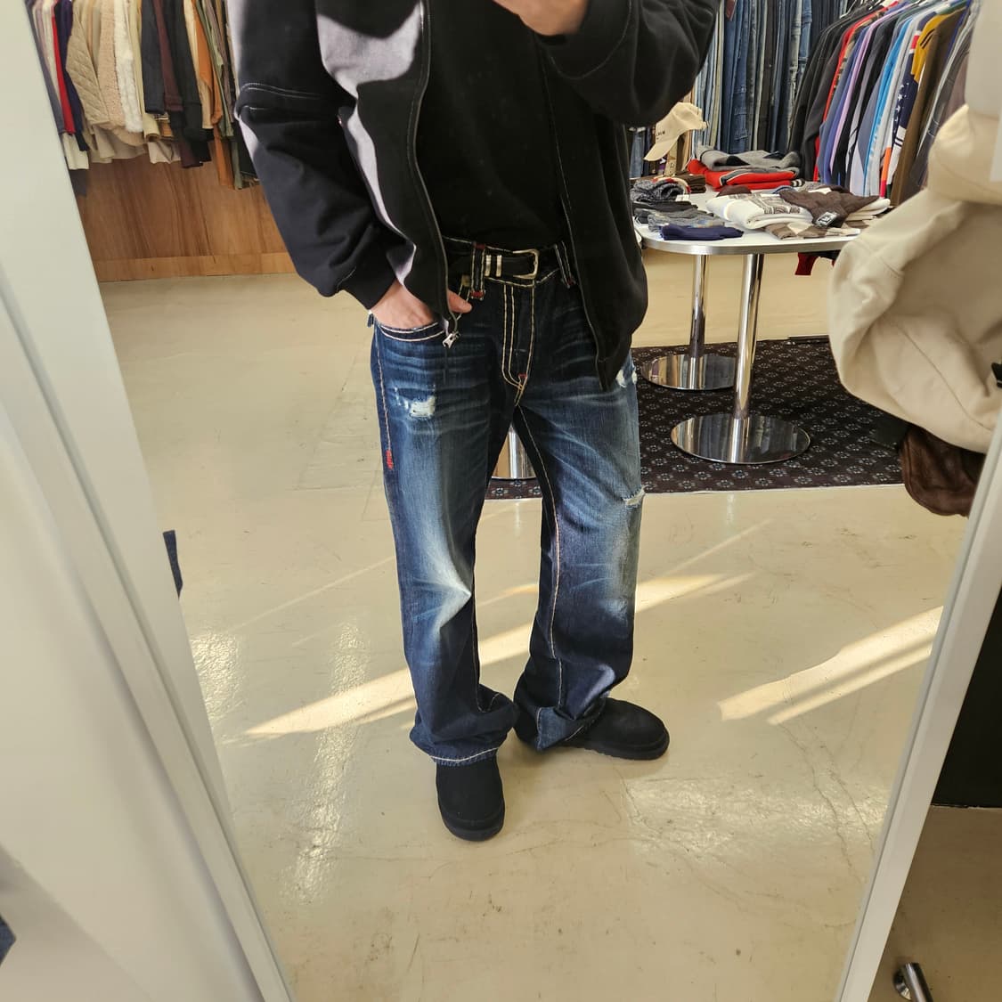 TRUE RELIGION 트루릴리젼 BILLY 부츠컷 데님팬츠 36 상품이미지9