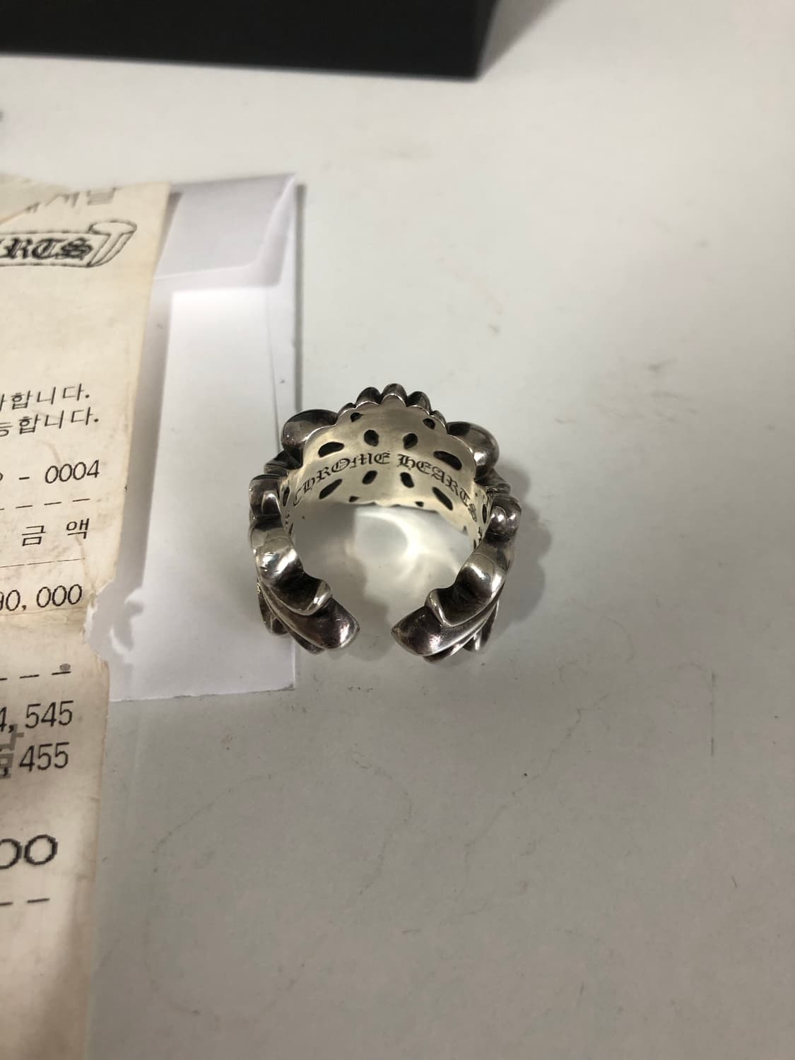 크롬하츠 더블플로랄링 us10.5 상품이미지3