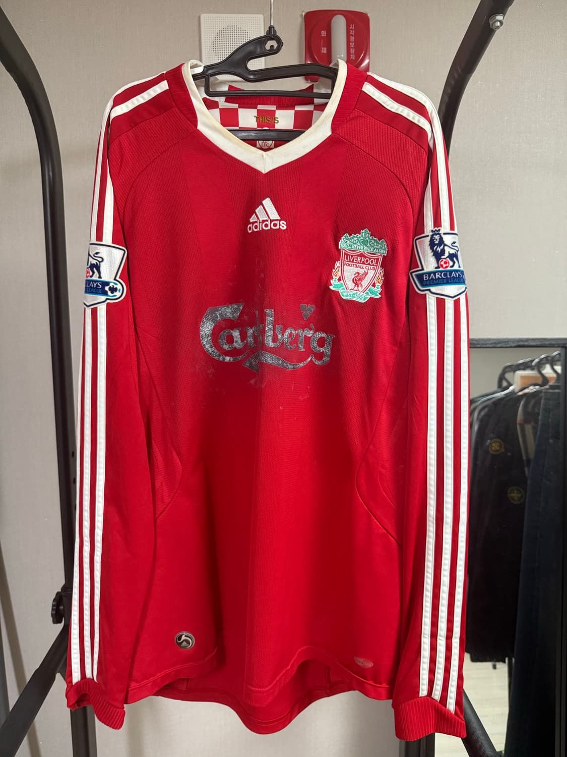 08-09 리버풀 홈 긴팔 페르난도 토레스 유니폼 L사이즈 상품이미지2