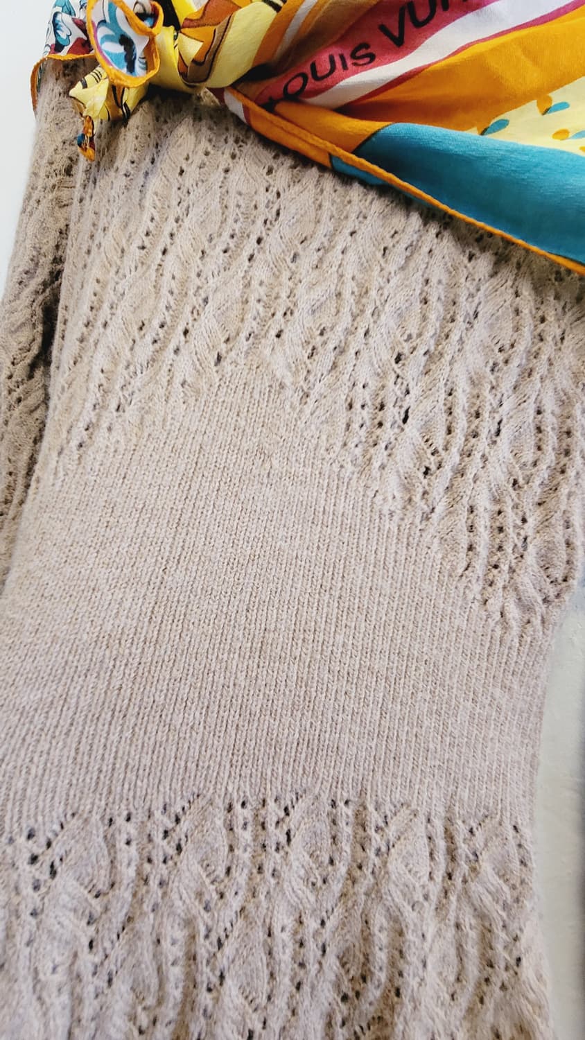 도나카란 캐시미어 실크 니트 원피스 상품이미지3