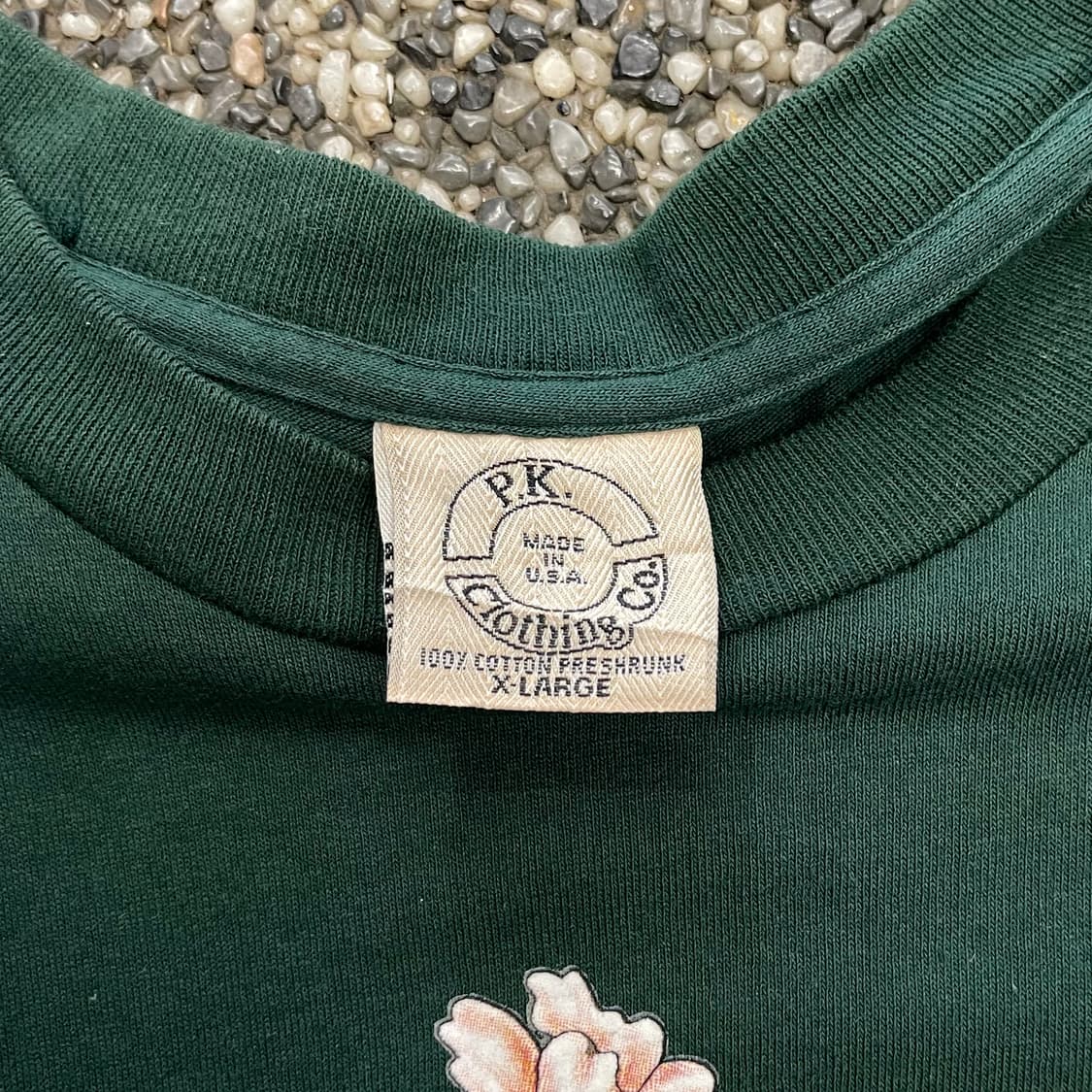 90s P.K. Clothing 빈티지 싱글스티치 티셔츠 (XL) 상품이미지6