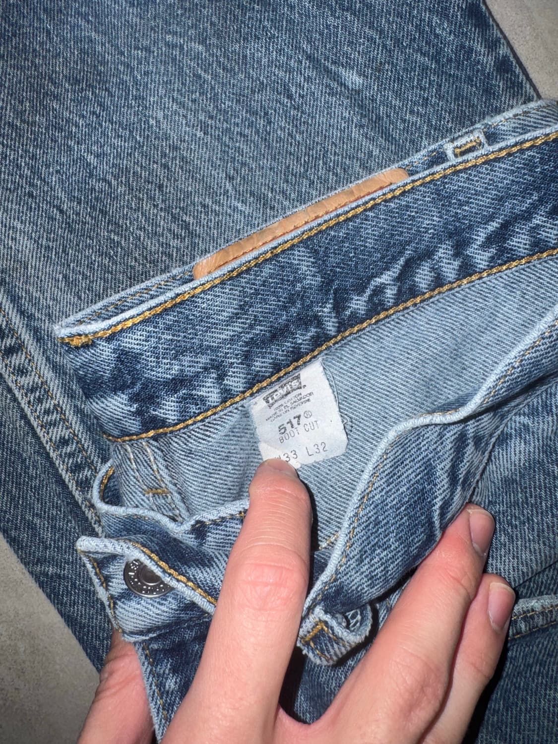 리바이스 517 데님 (32) w33 l32 상품이미지4