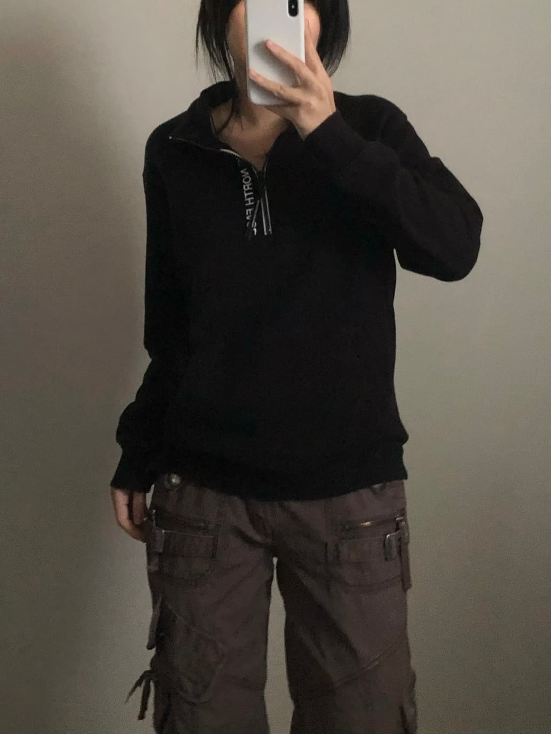 노스페이스 반집업 맨투맨 상품이미지1