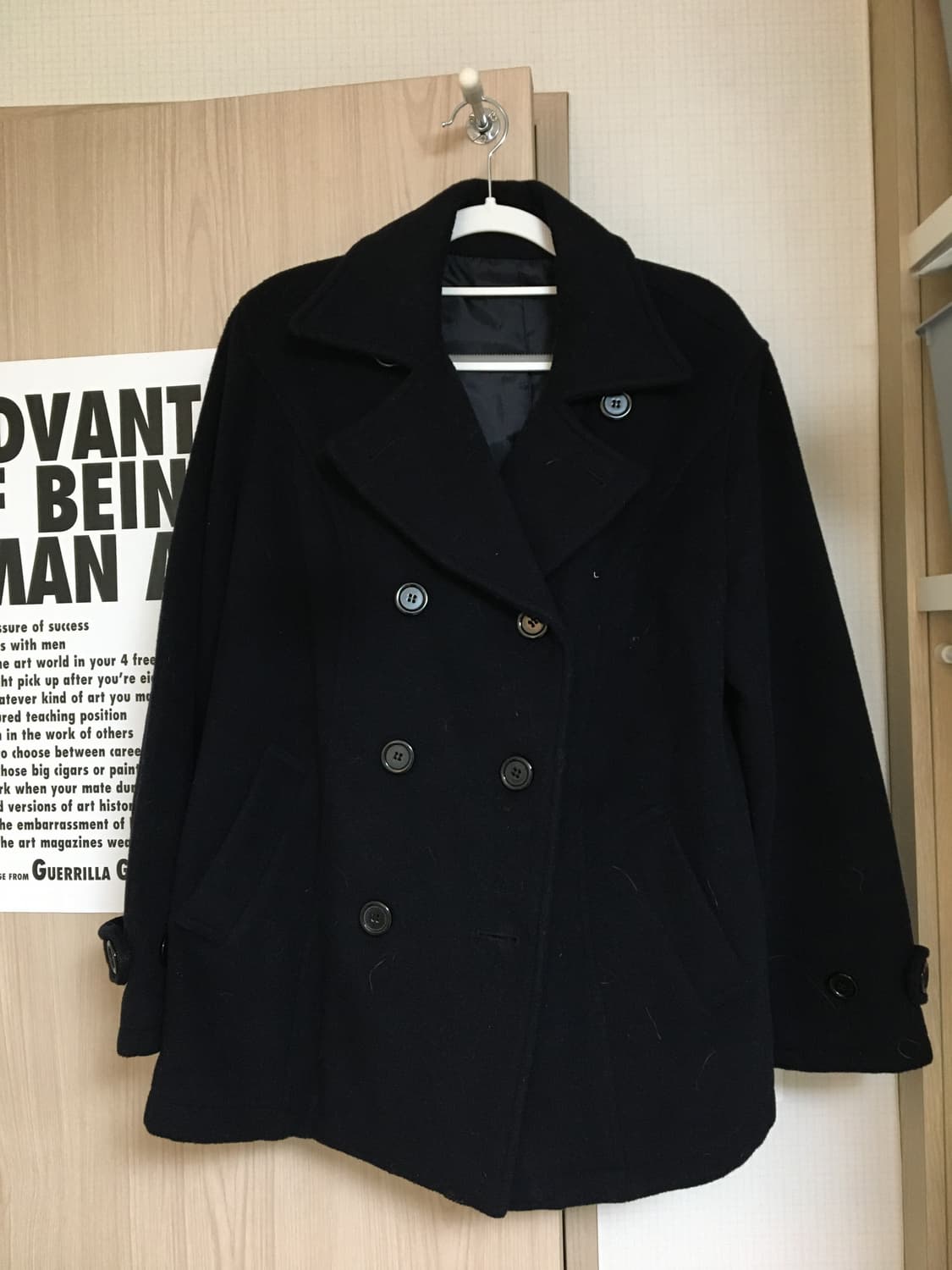 빈티지 미디기장 코트 상품이미지1