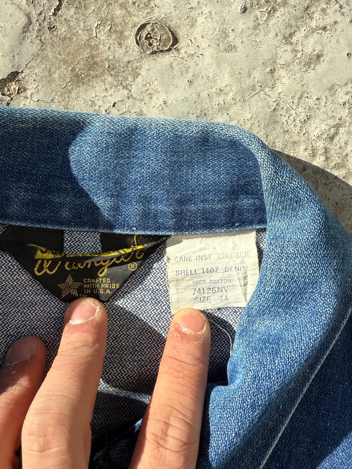 🇺🇸80s Wrangler Denim Jacket 랭글러 데님 자켓 상품이미지3