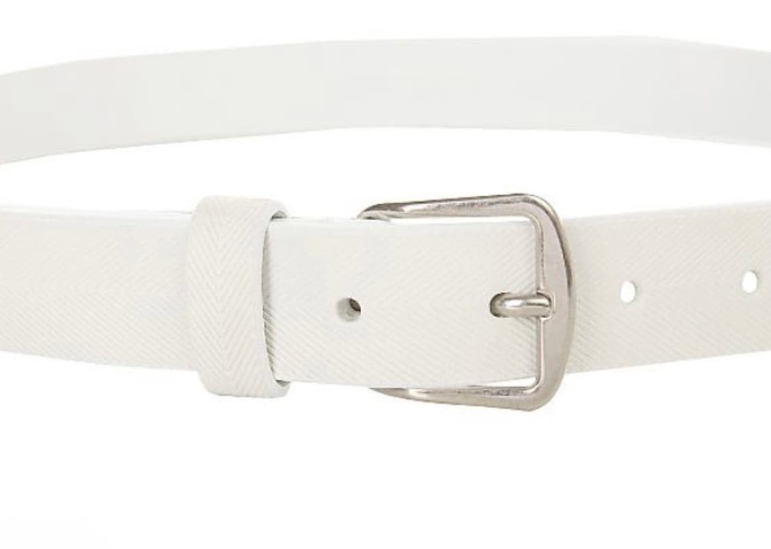 ann demeulemeester 벤트 화이트벨트  상품이미지2