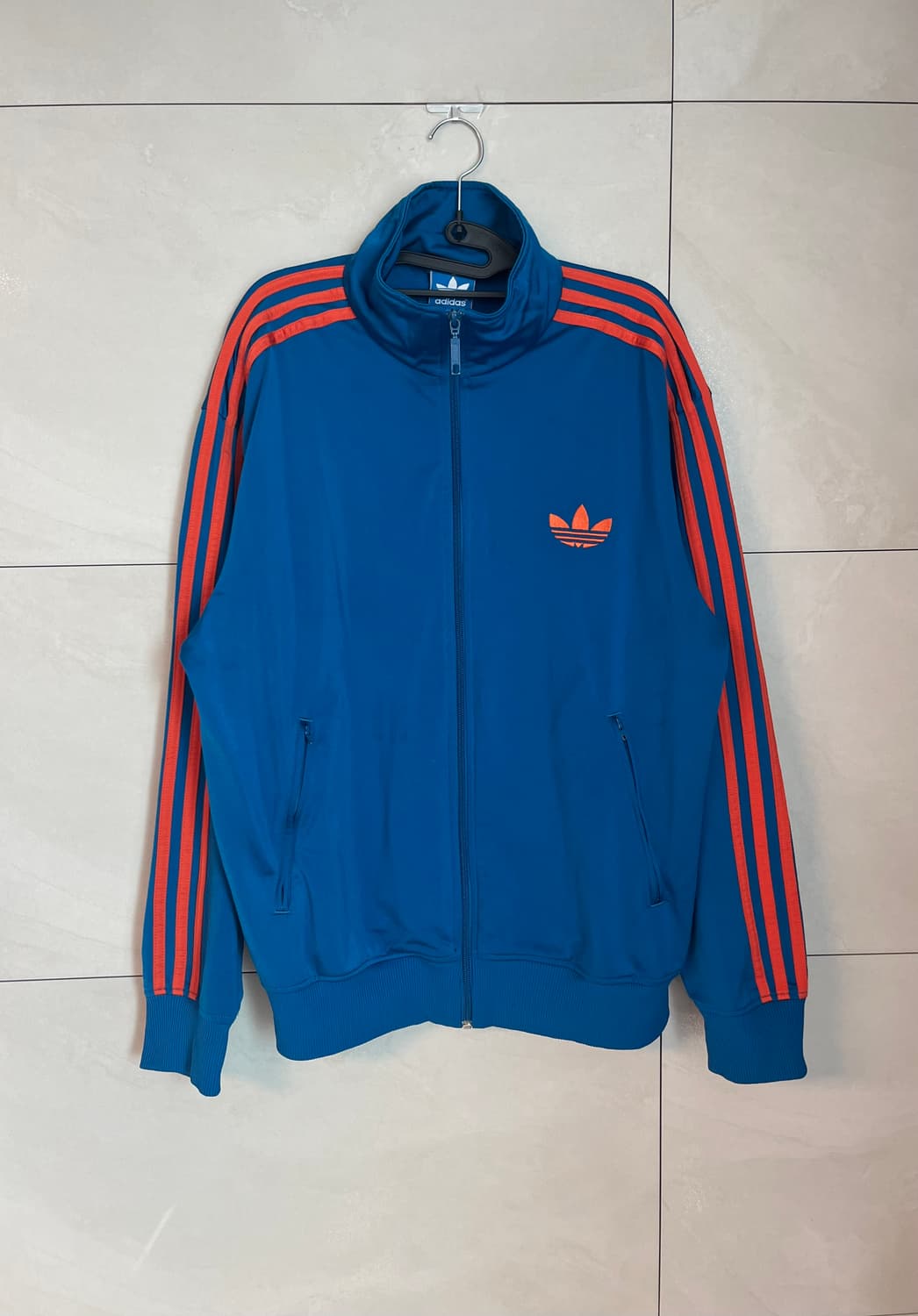 (2XL) 아디다스 구파이어버드 대장 져지 블루,오렌지 상품이미지1