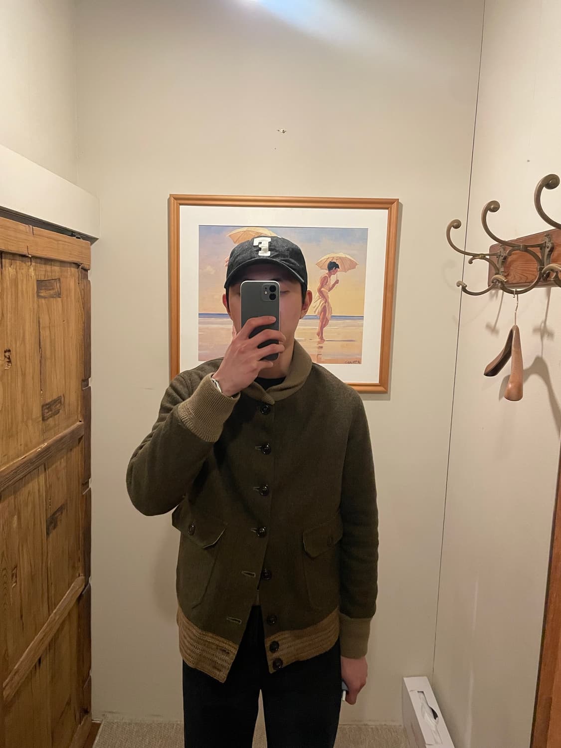 초 급처) warehous 웨어하우스 A-1 스타일 울 자켓  40sz 상품이미지8