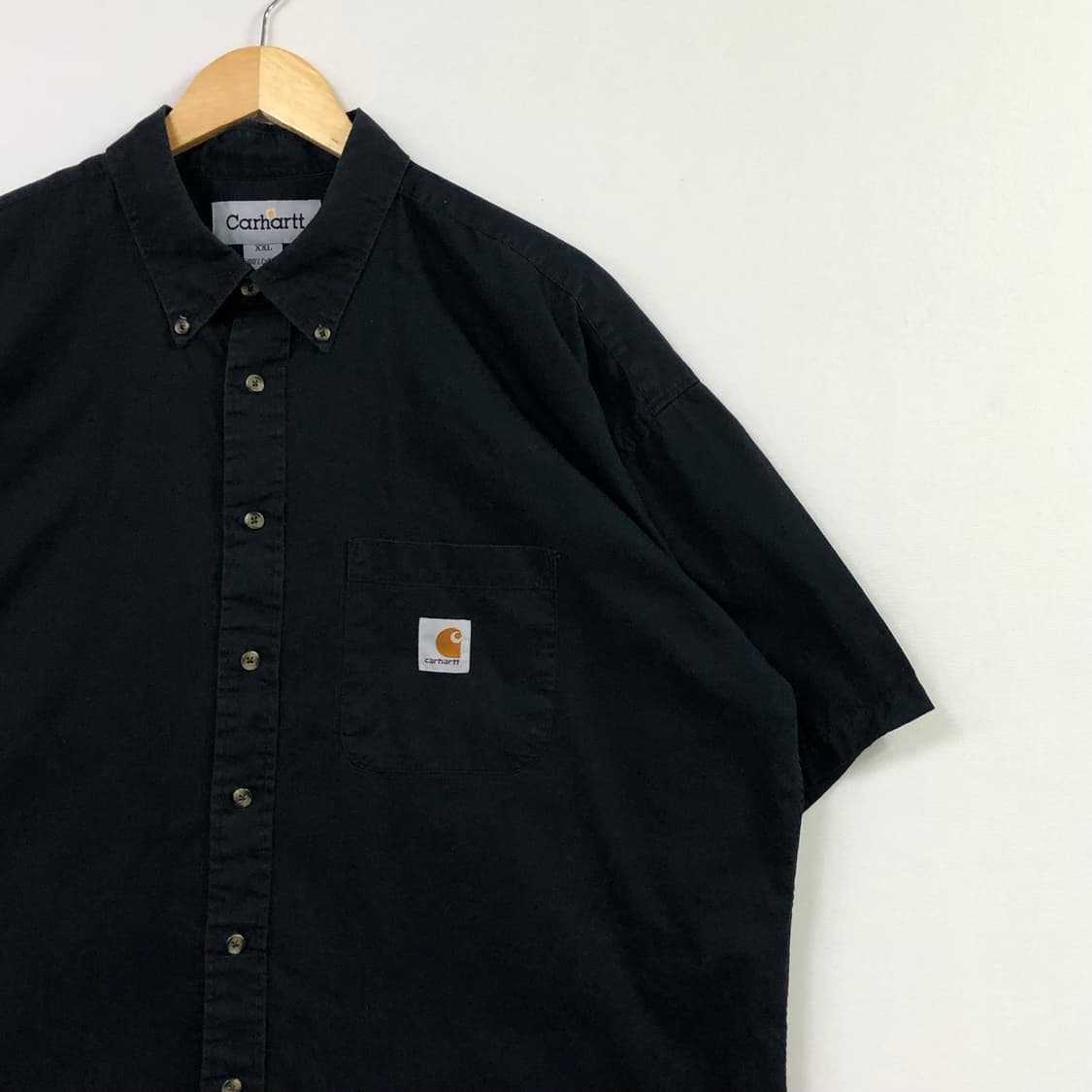 Xxl 칼하트 블랙 워크 셔츠 상품이미지1