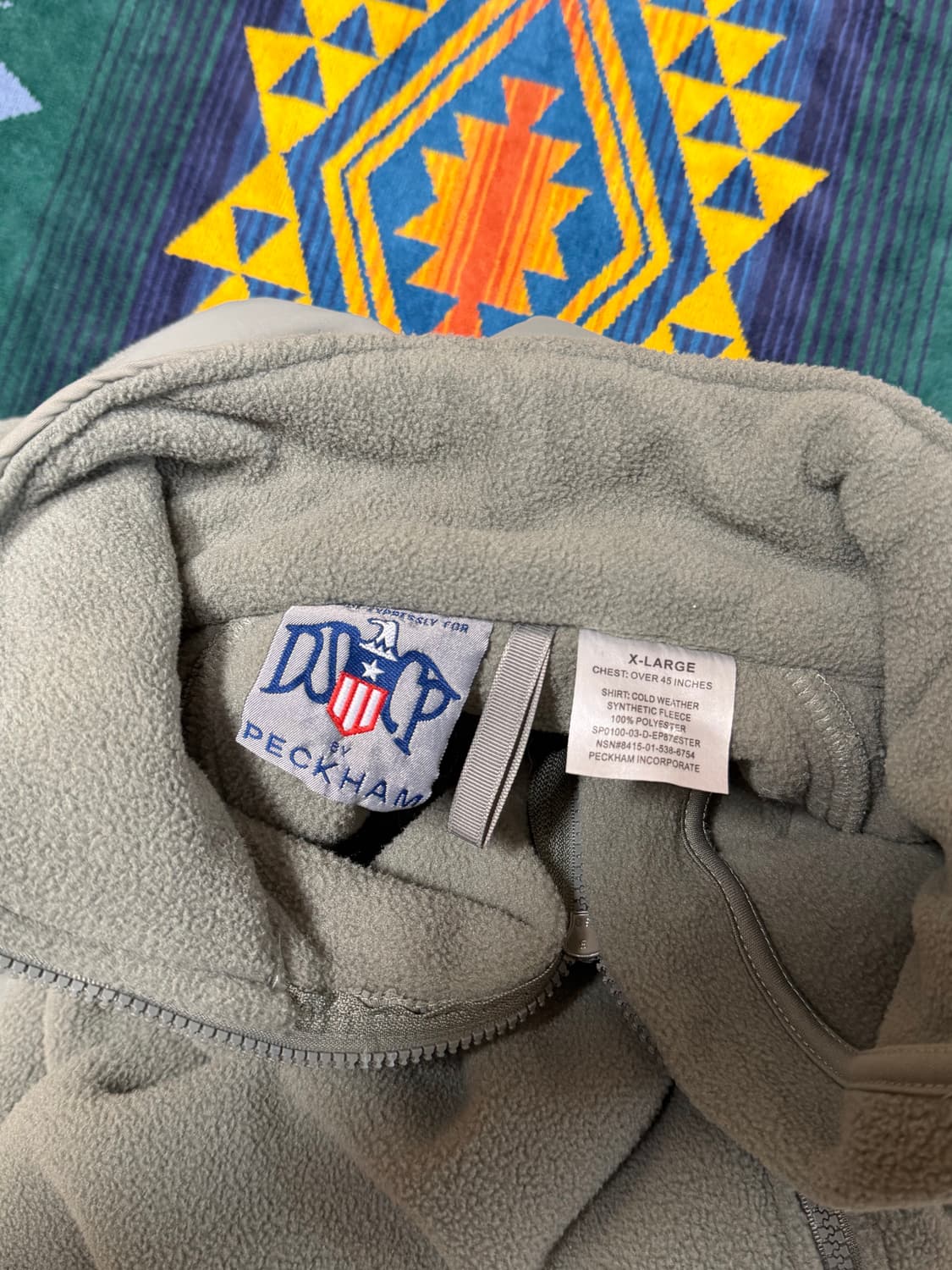 PECKHAM 밀리터리 플리스 상품이미지5