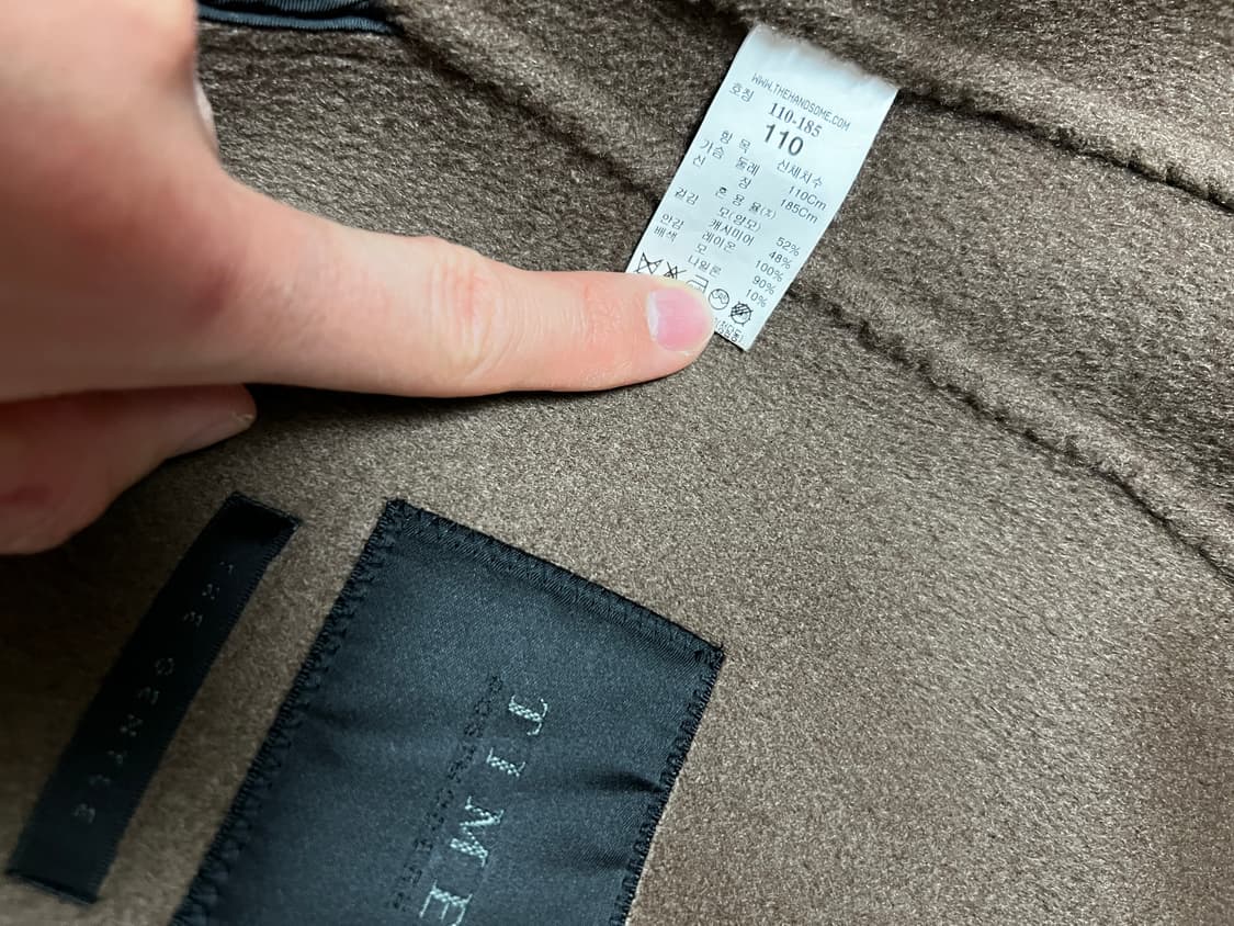 타임옴므 캐시미어 더블코트 상품이미지3