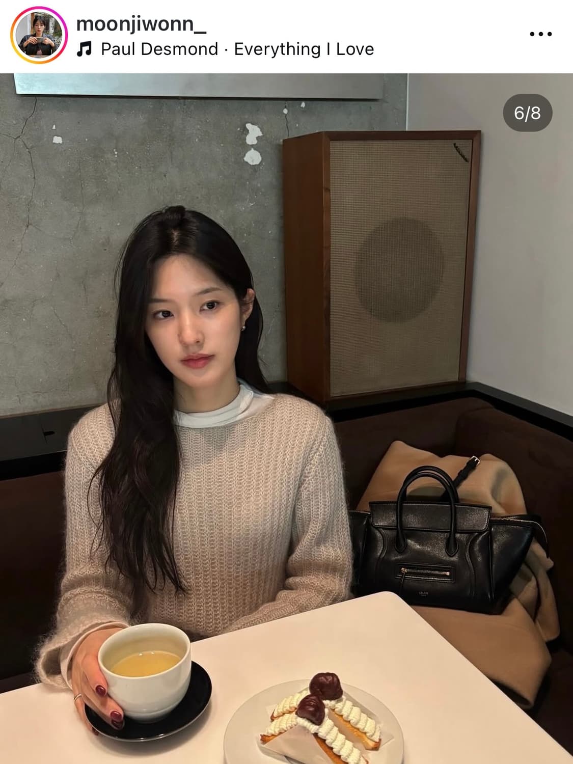 (새상품) 모노하 모헤어 롱슬리브 니트 상품이미지2