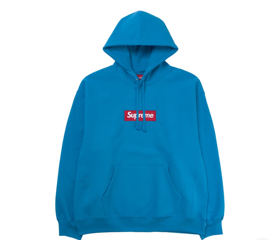 25fw 슈프림 박스로고 후드 로얄[XL] 상품이미지1