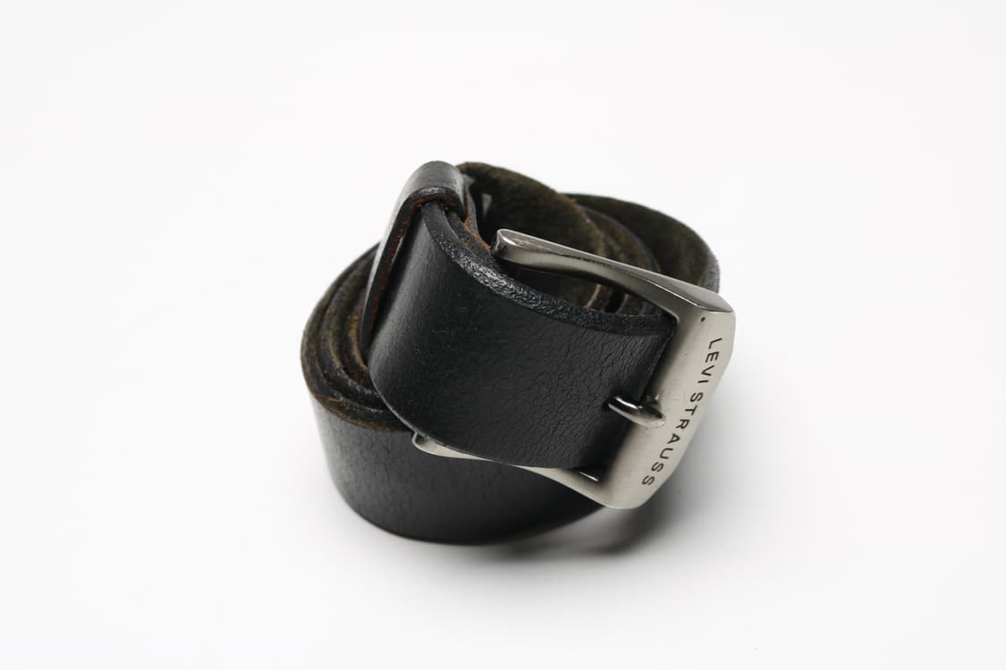 [26~30인치] 90's 리바이스 소가죽 벨트 상품이미지1