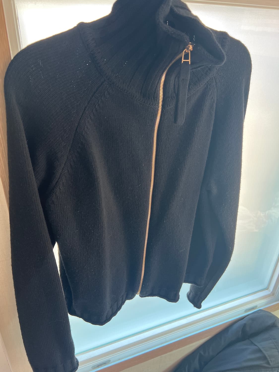 마뗑킴 블랙 니트 집업 S 상품이미지2