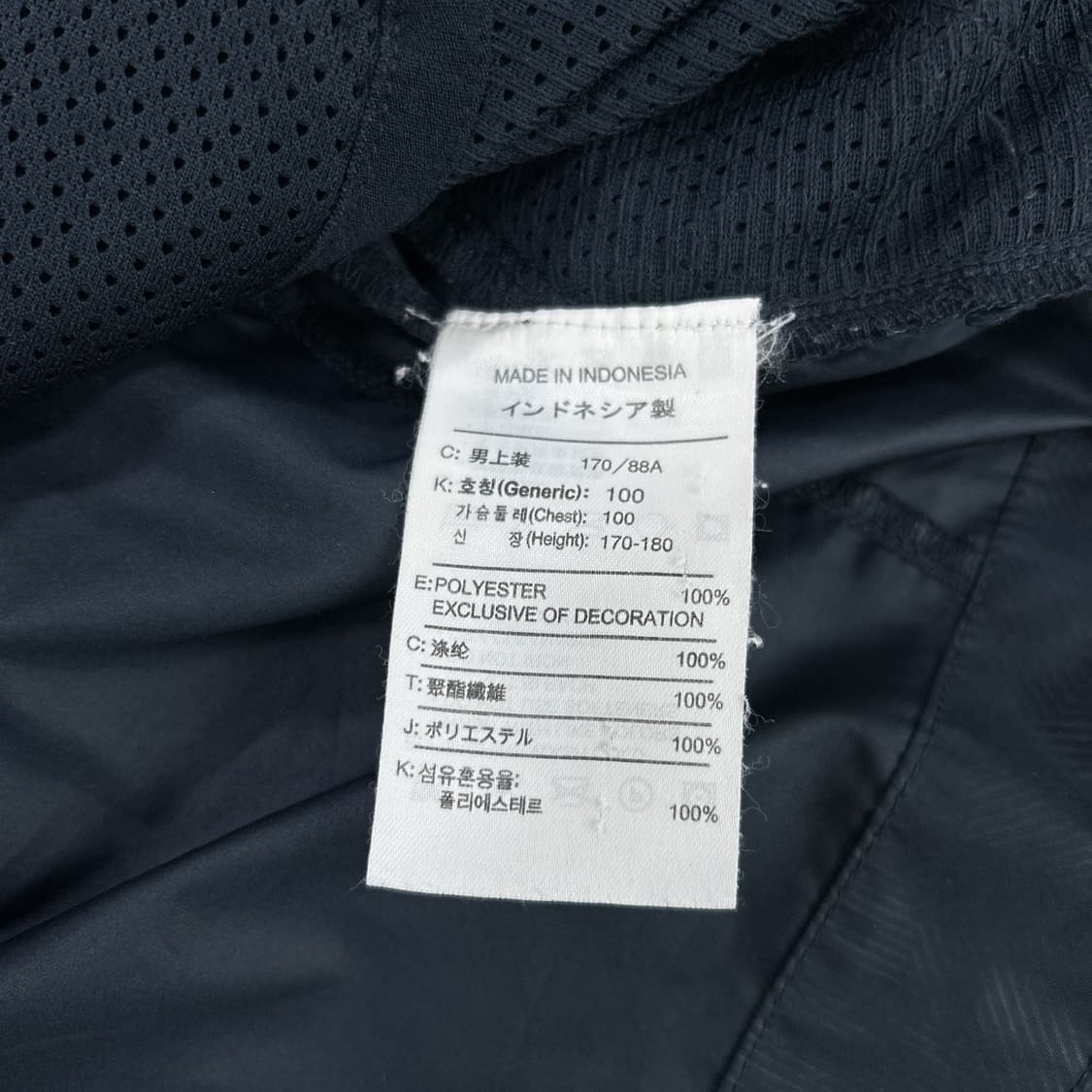 나이키 FC 바르셀로나 바람막이 자켓 네이비 m 상품이미지3