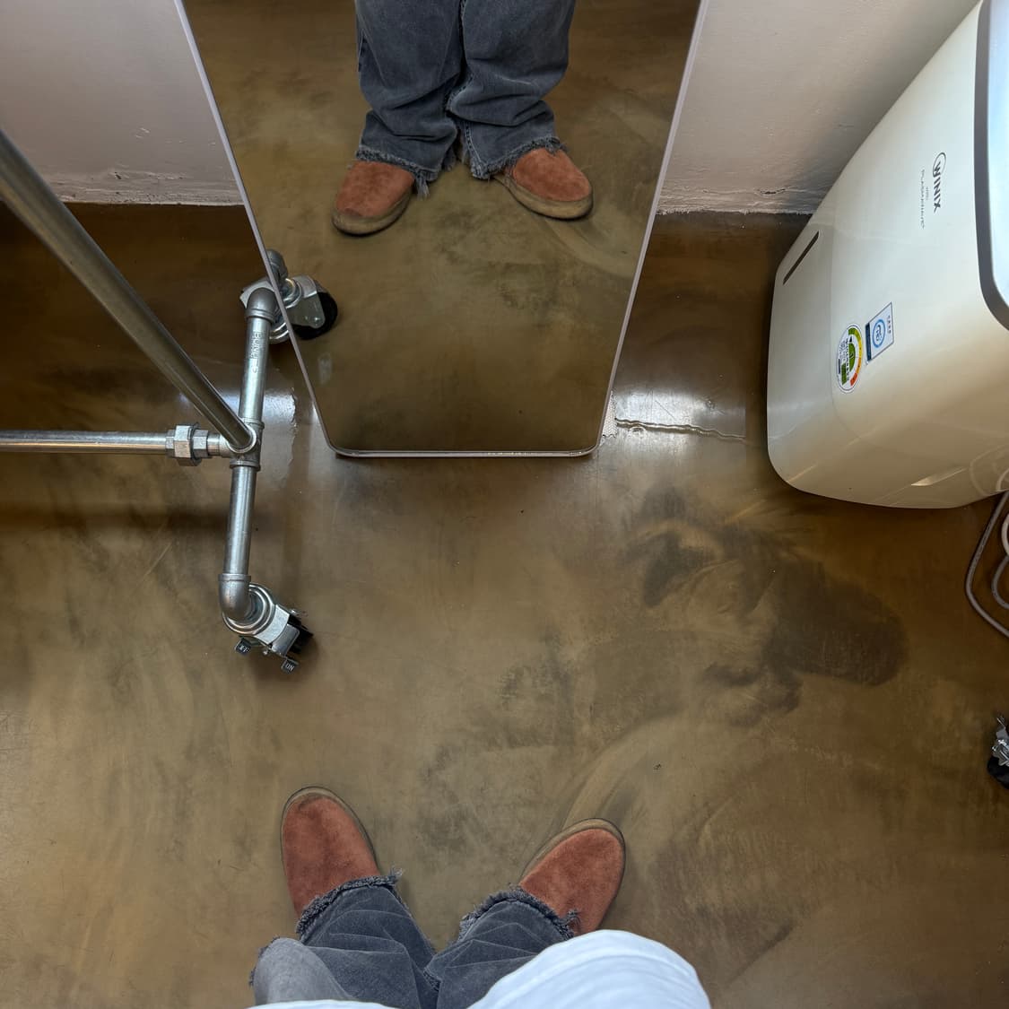 더블 풋 웨어 스웨이드 첼시 부츠 270 ~ 280 상품이미지6