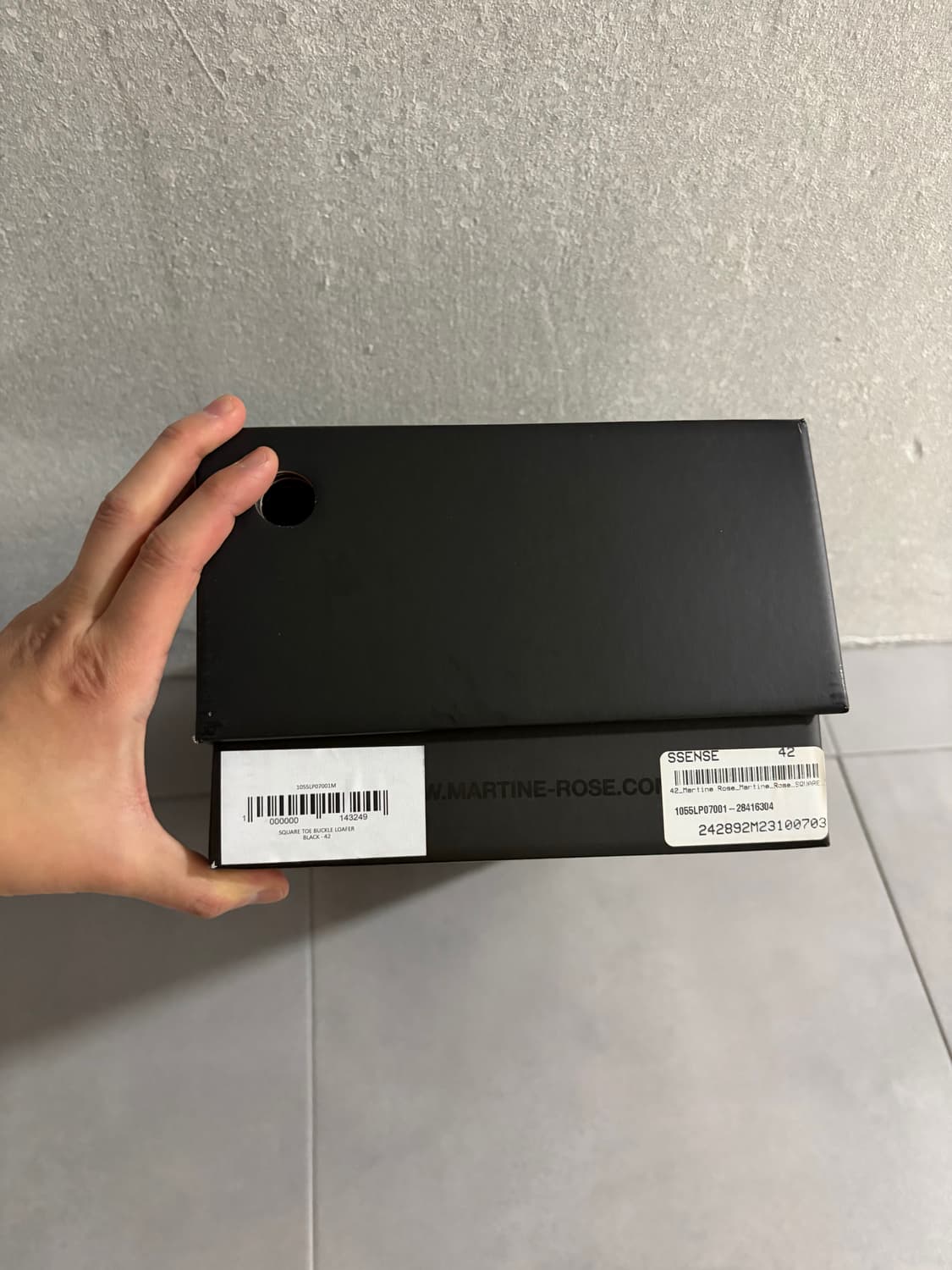 마틴로즈 스퀘어토 로퍼 상품이미지6