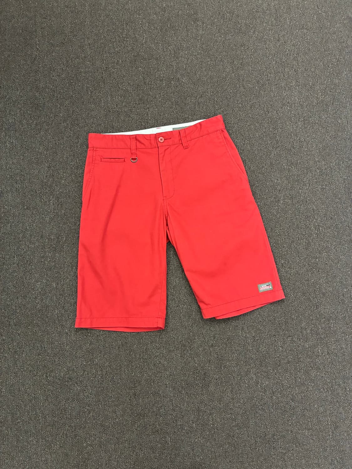 L)Dickies 빈티지 레드 코튼 쇼츠 상품이미지1