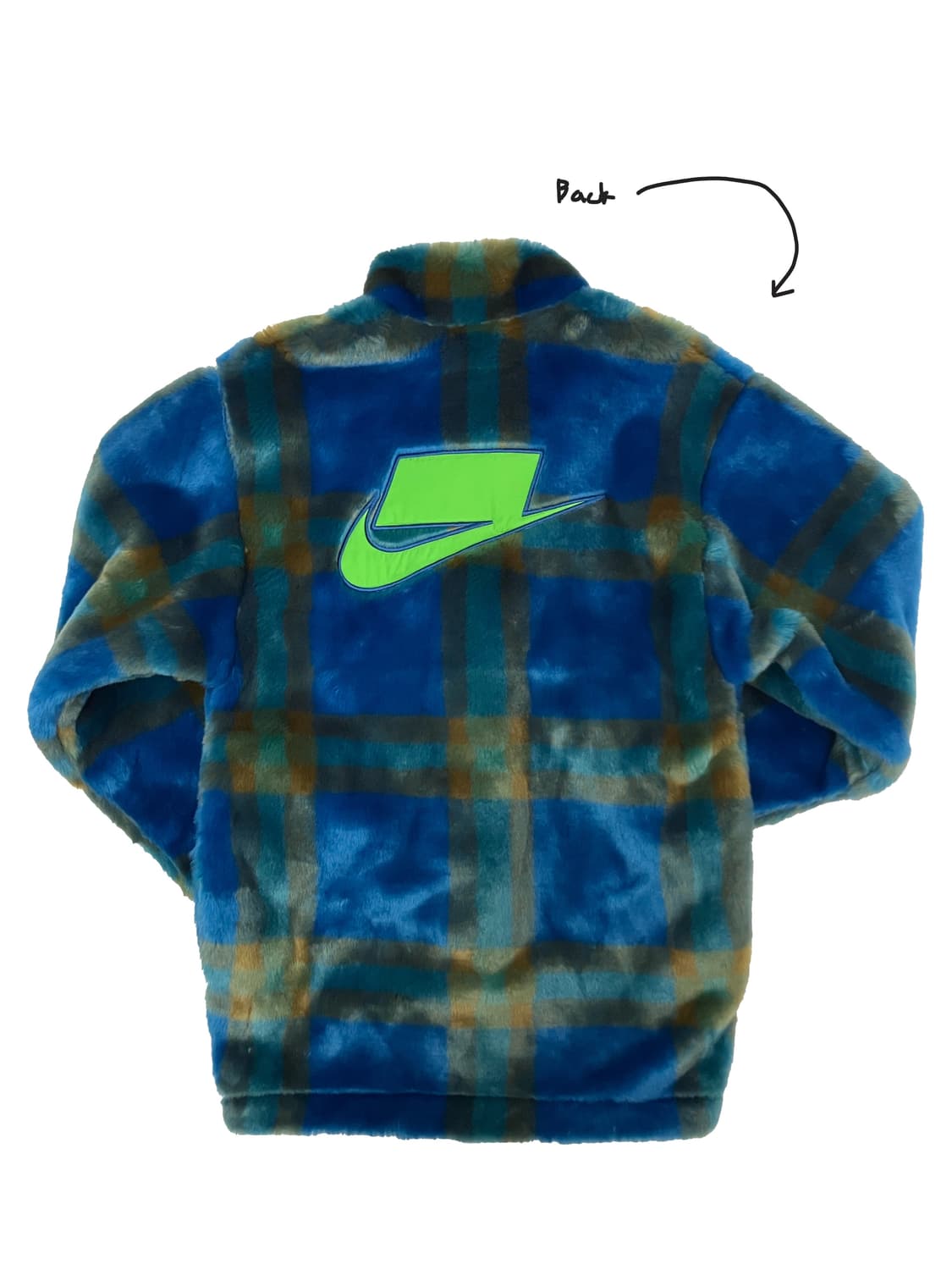 나이키 퍼 점퍼 자켓 S 상품이미지2