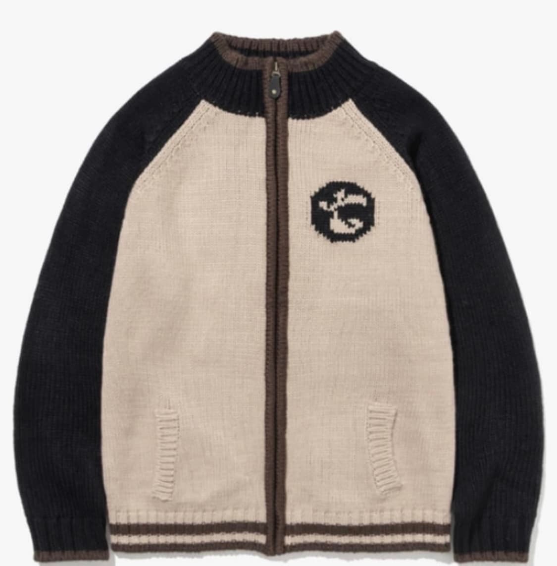 (구매) 테켓 니트 집업 상품이미지1