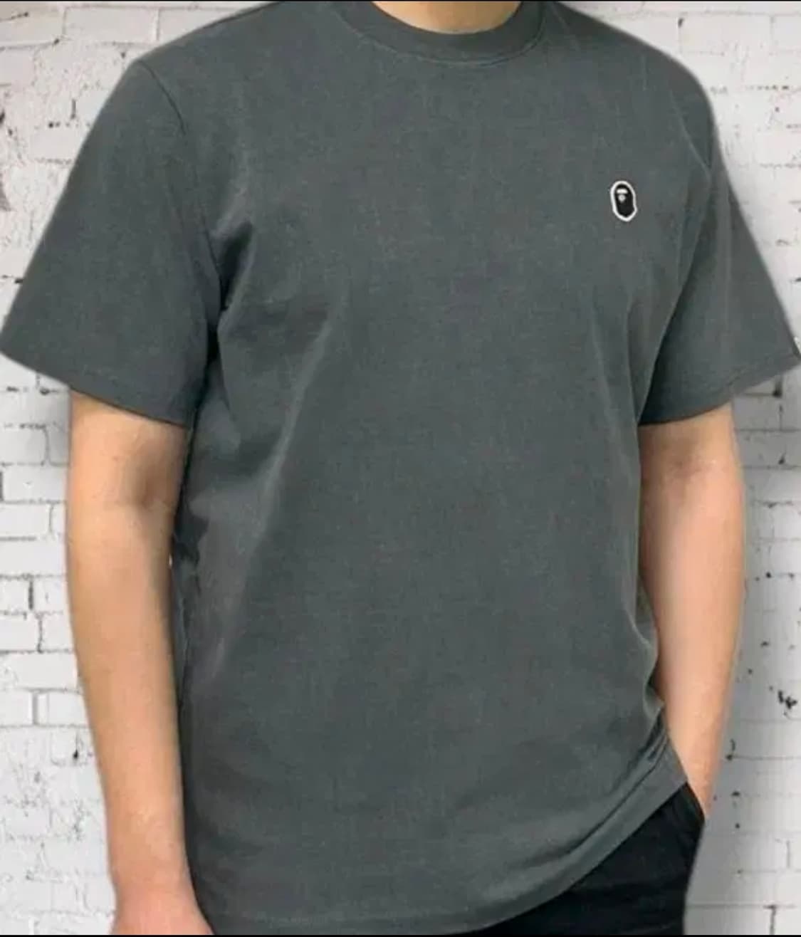 베이프 원포인트 반팔티 상품이미지2